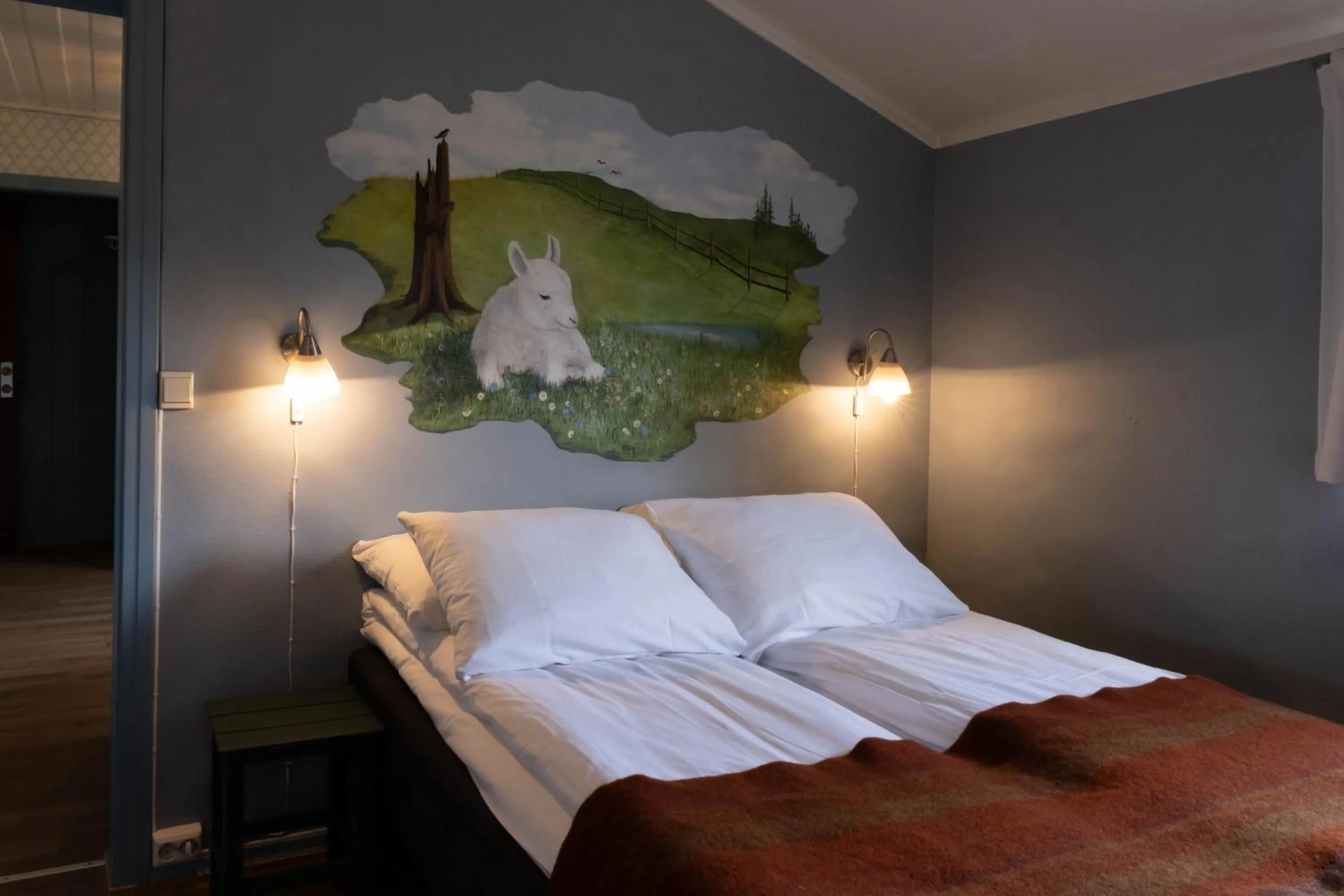 Bedroom, Bed in Erzscheidergaarden Hotell