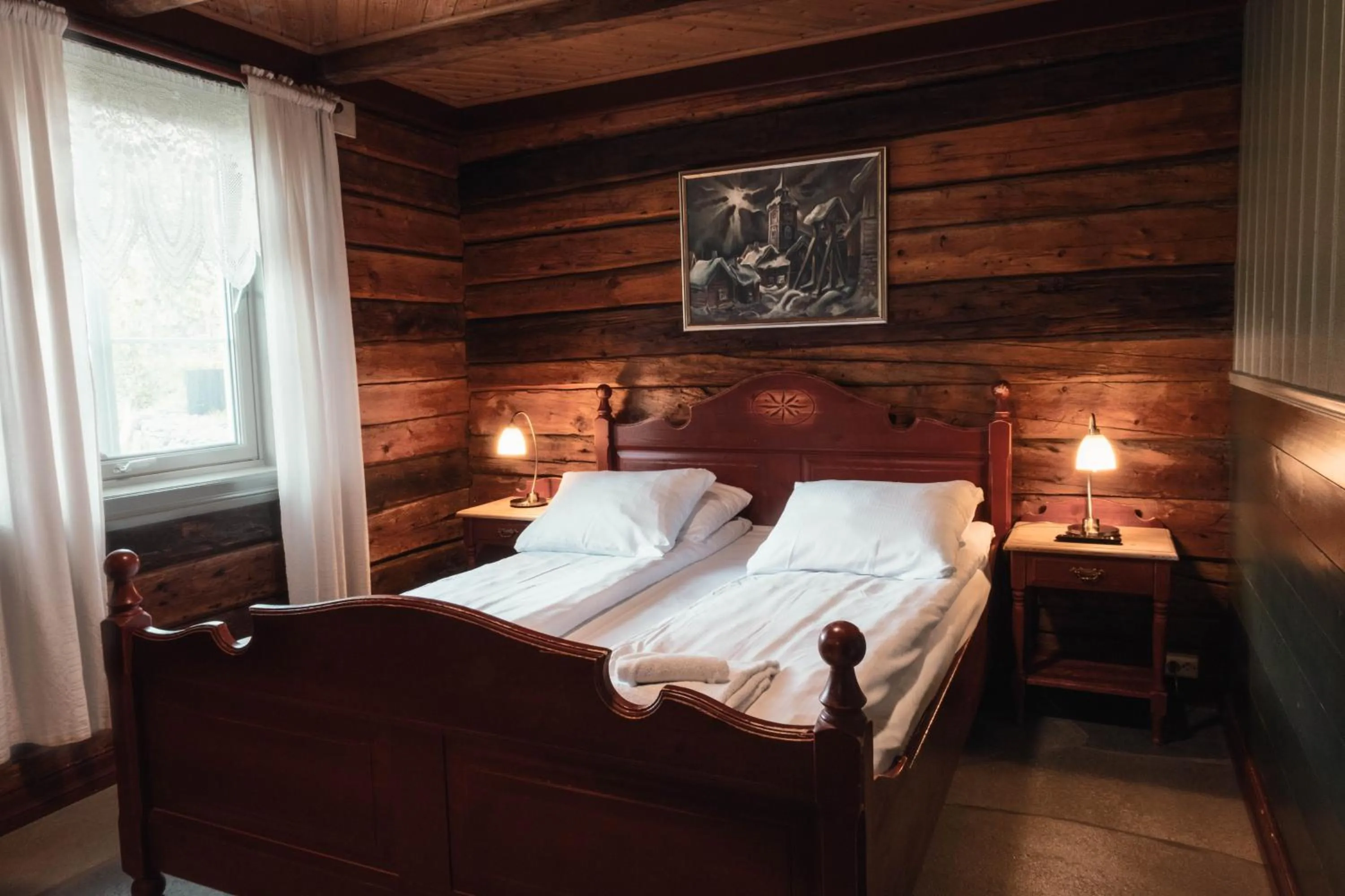 Bed in Erzscheidergaarden Hotell