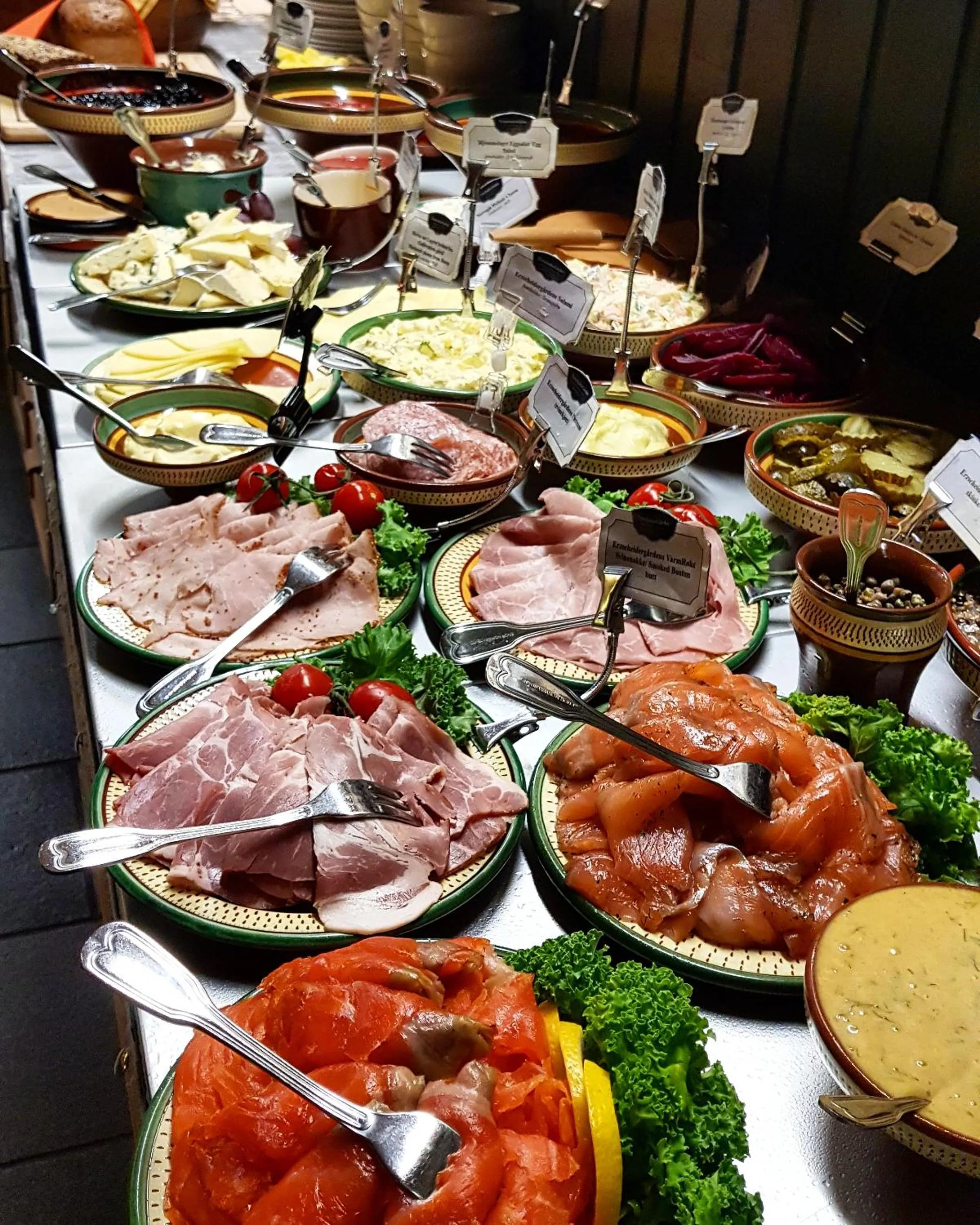 Food in Erzscheidergaarden Hotell