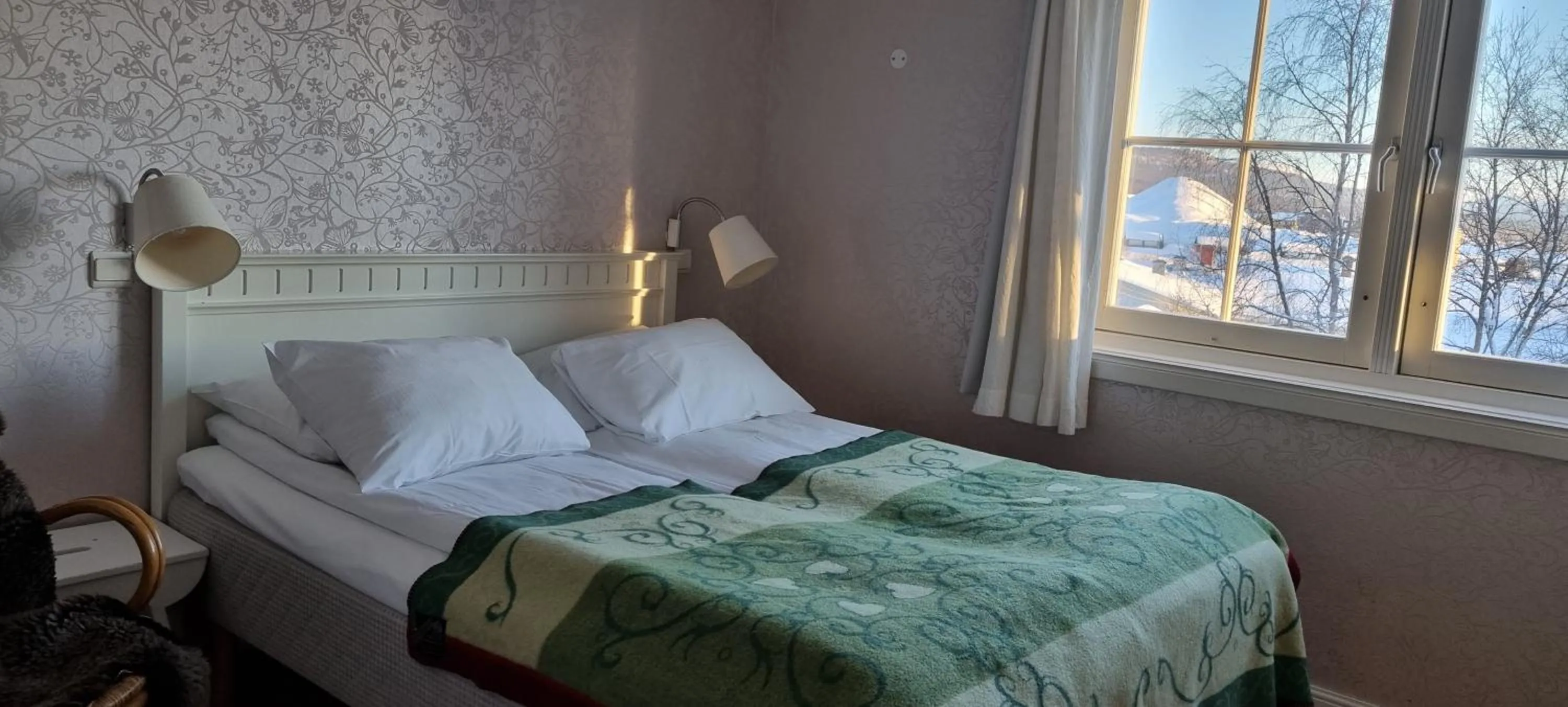 Bed in Erzscheidergaarden Hotell