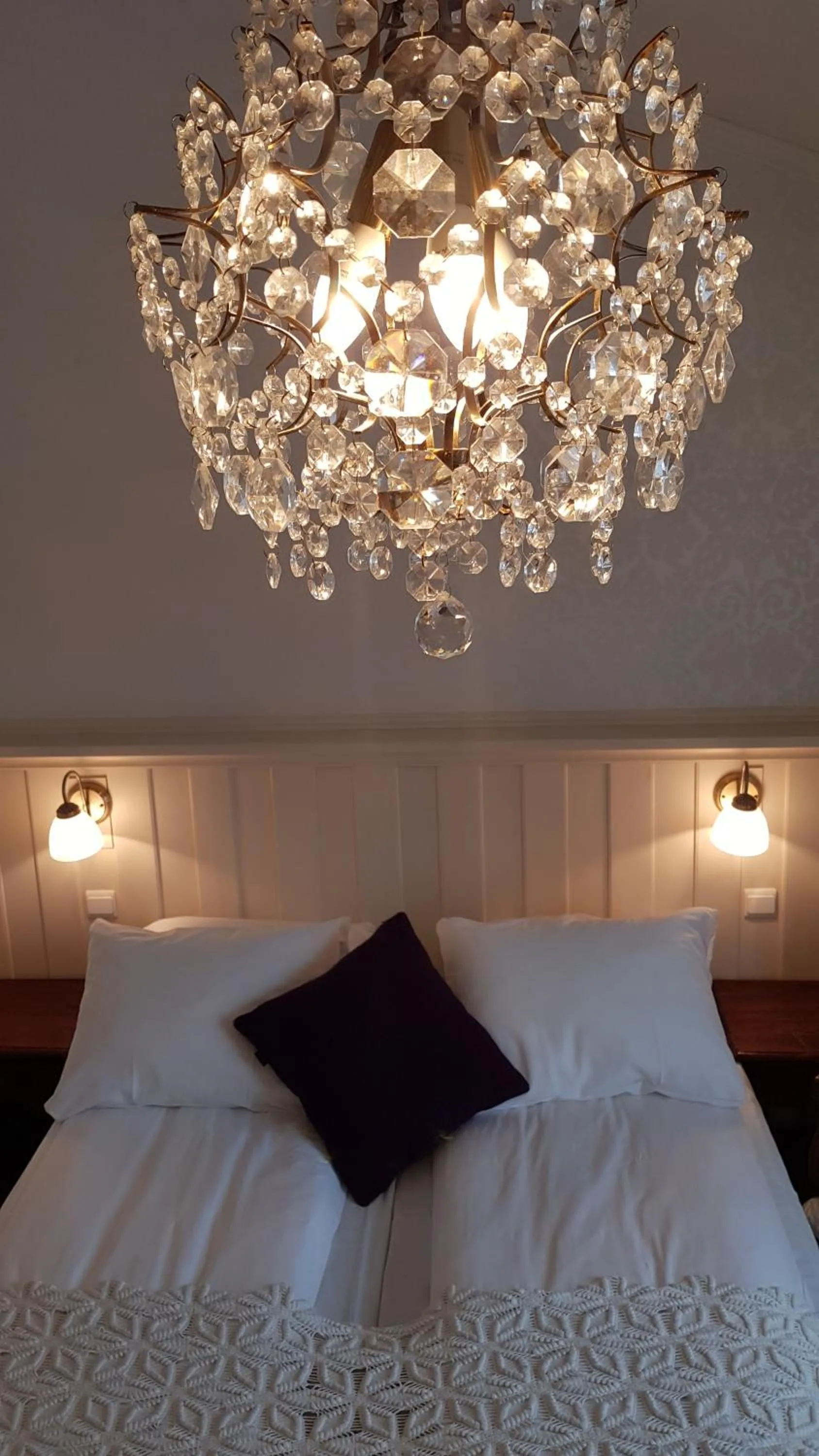 Bed in Erzscheidergaarden Hotell