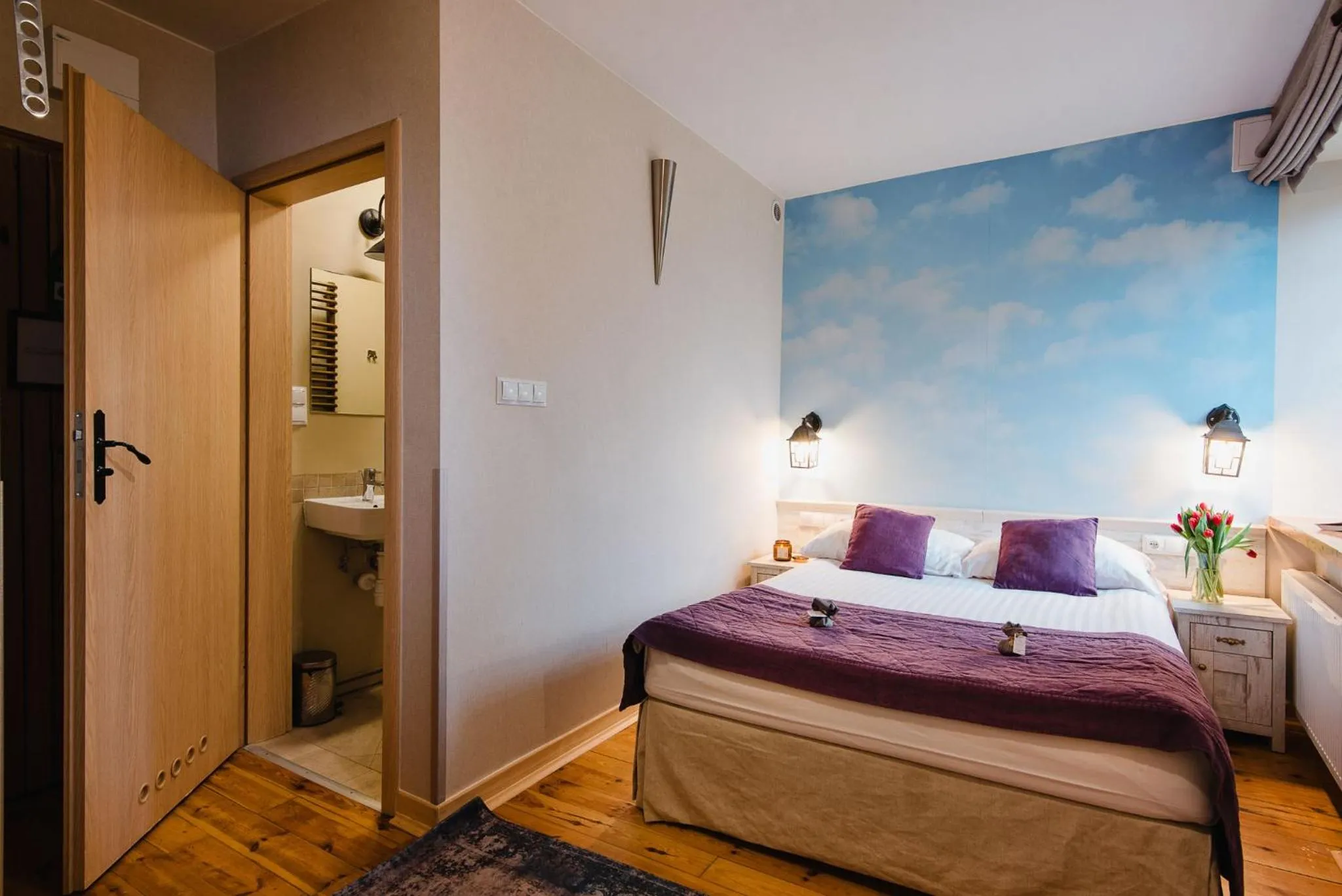 Bed in Hotel Podklasztorze