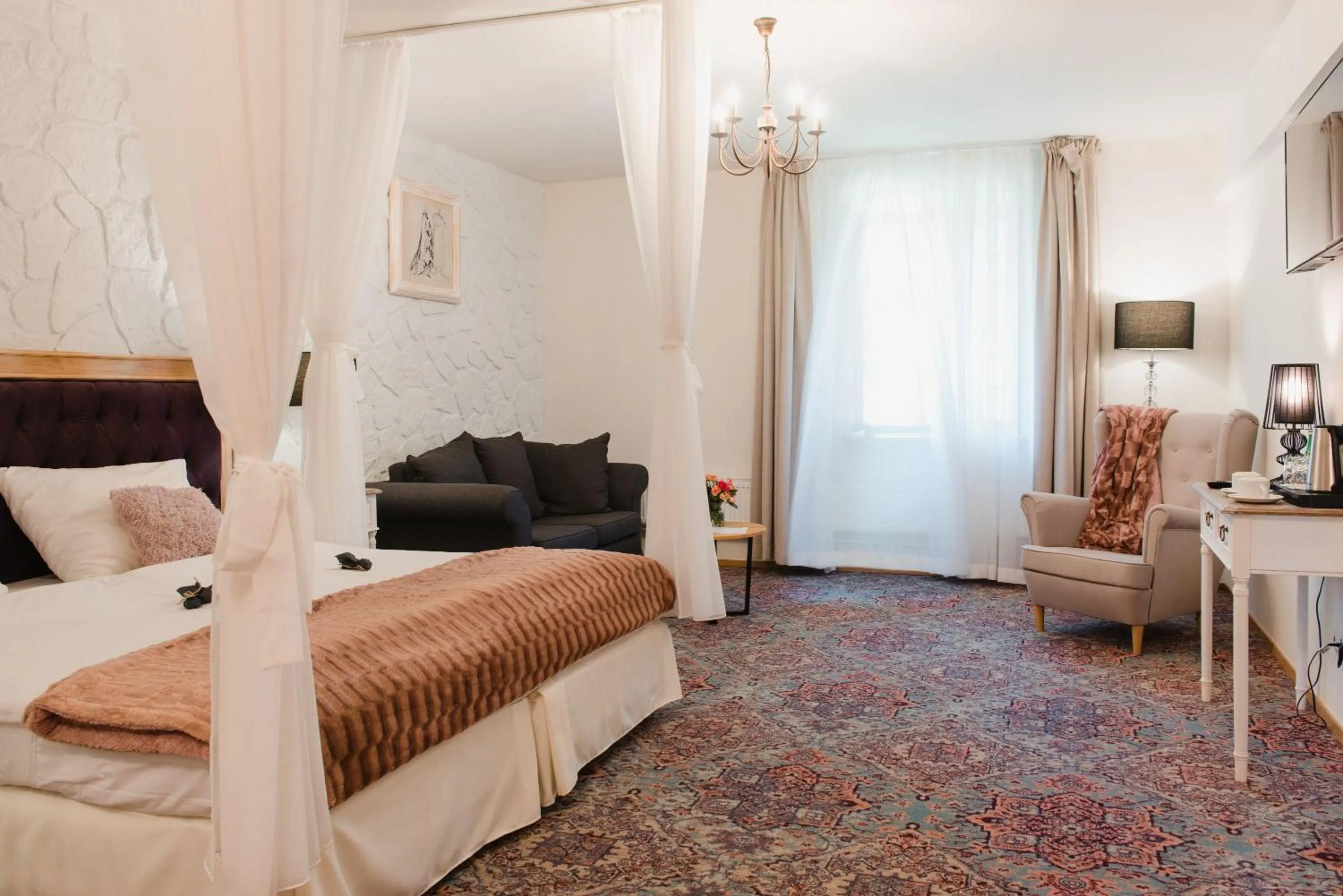 Bed in Hotel Podklasztorze