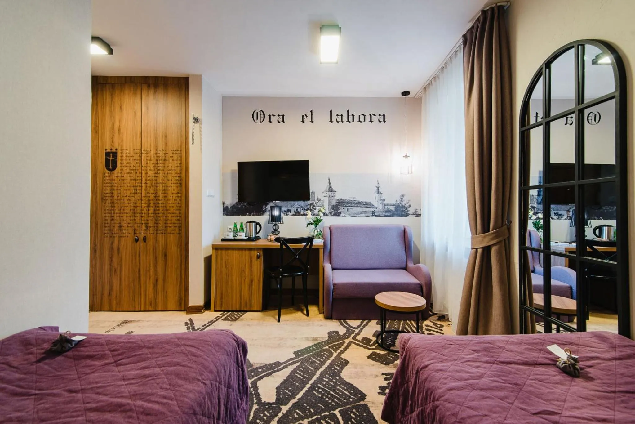 Bed in Hotel Podklasztorze