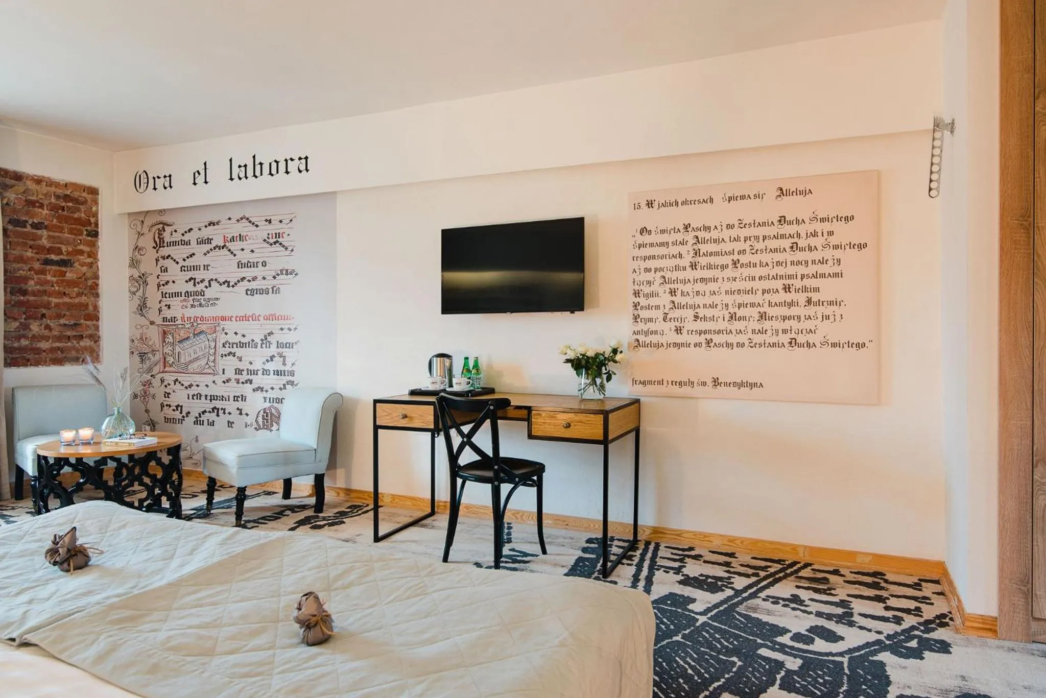 Seating area in Hotel Podklasztorze