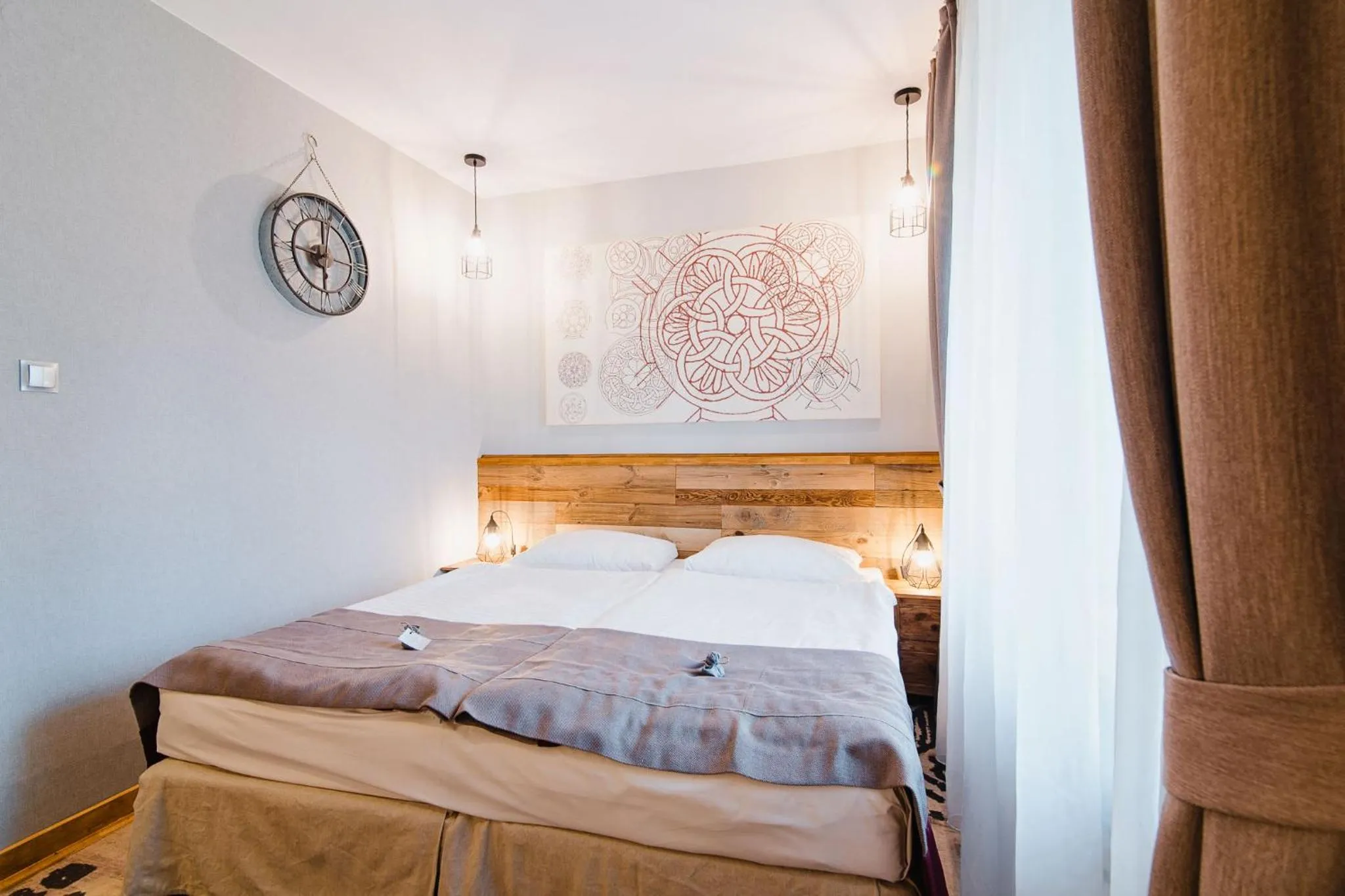 Bed in Hotel Podklasztorze