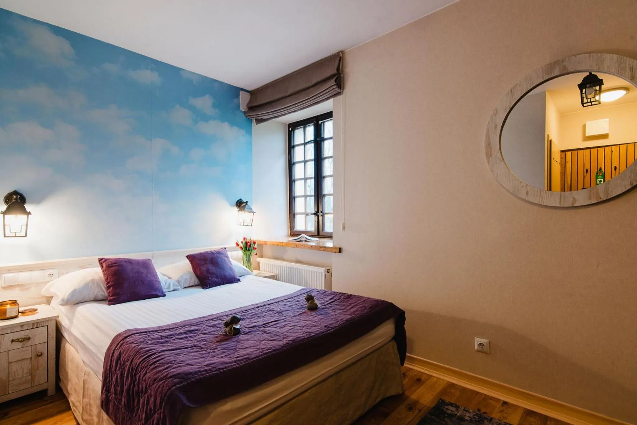 Bed in Hotel Podklasztorze