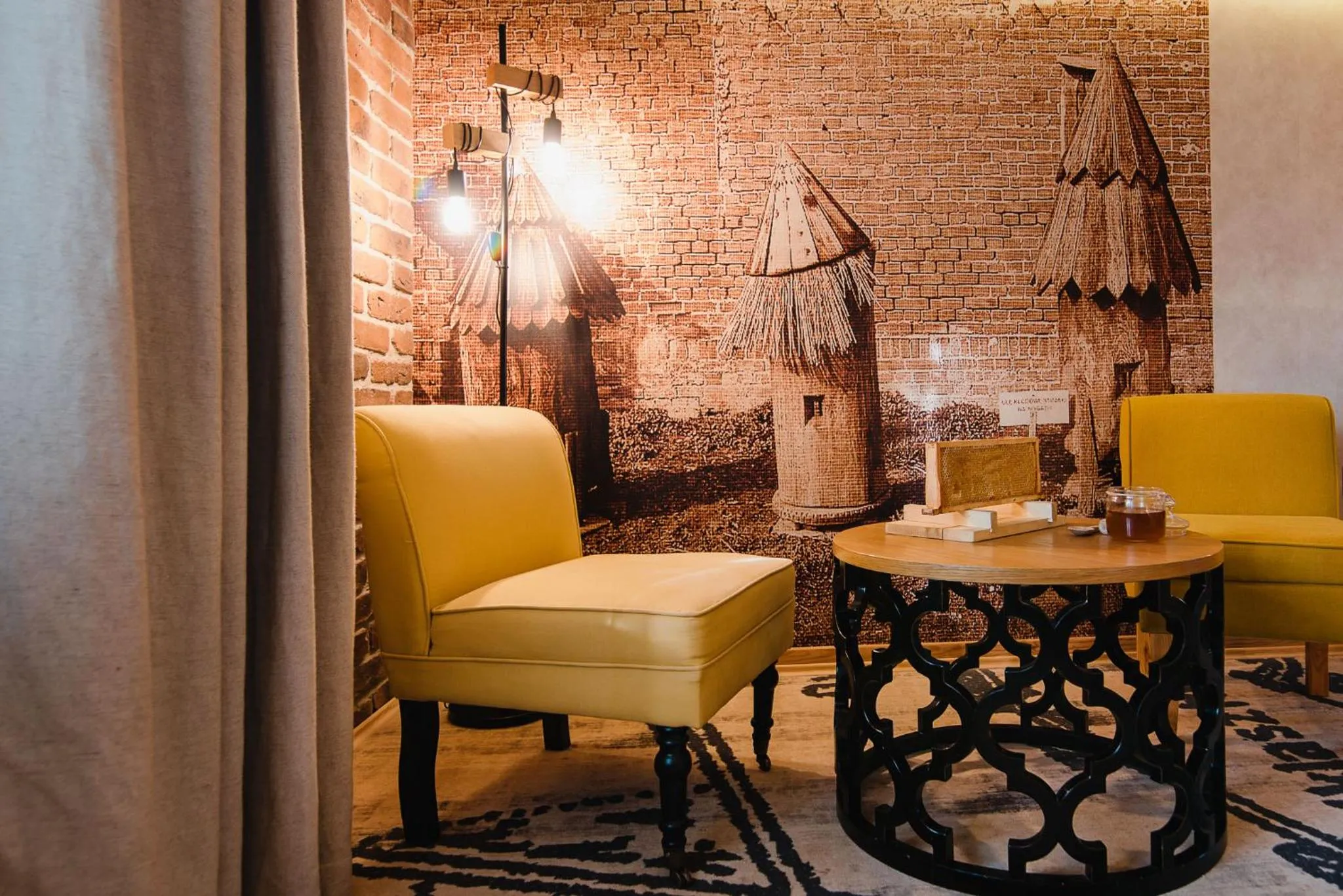 Seating area in Hotel Podklasztorze