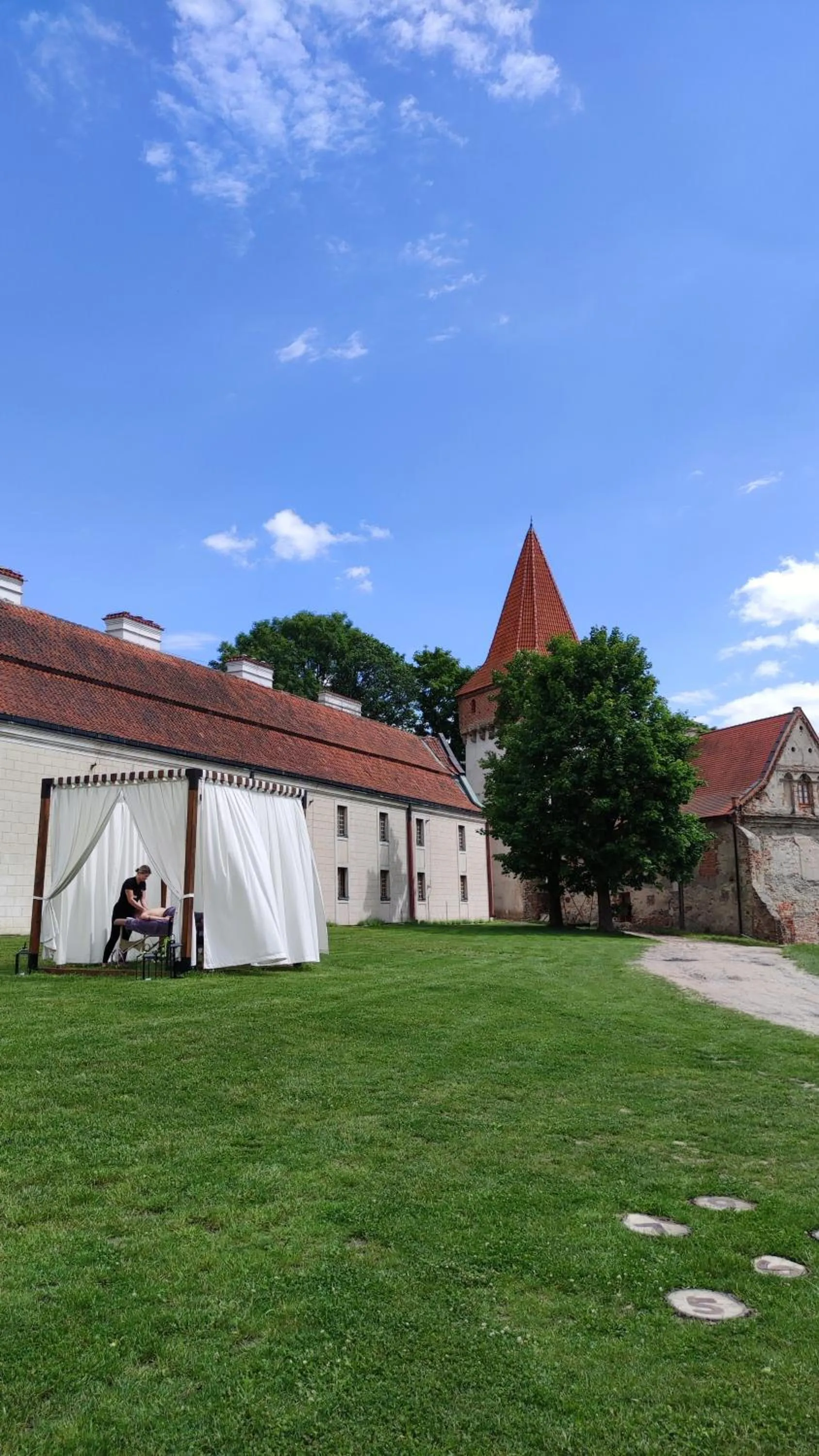 Garden in Hotel Podklasztorze
