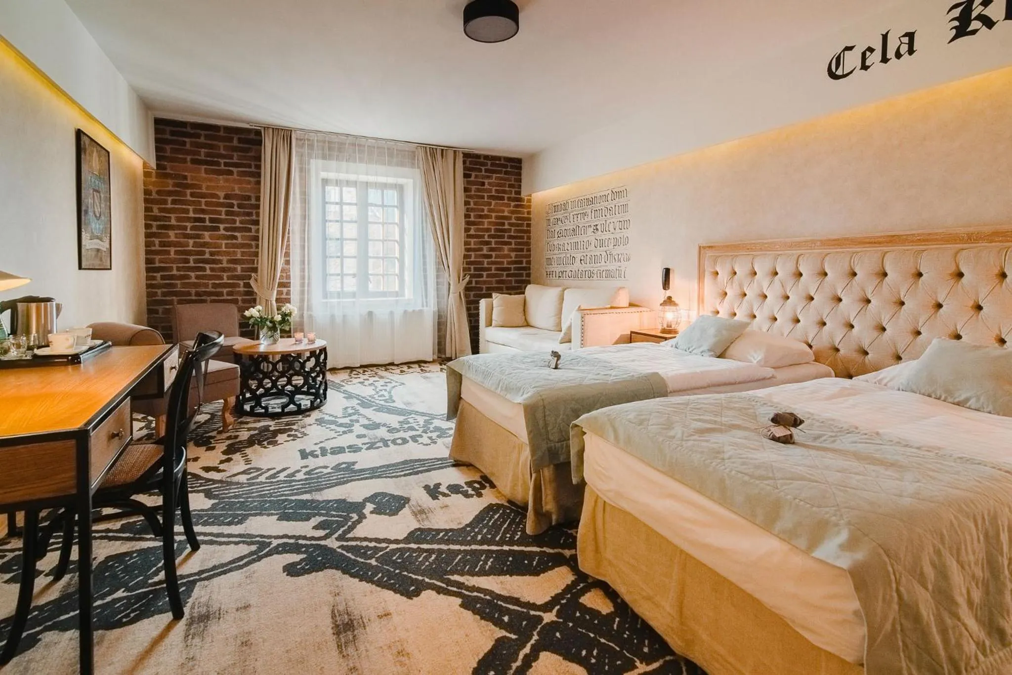 Bed in Hotel Podklasztorze