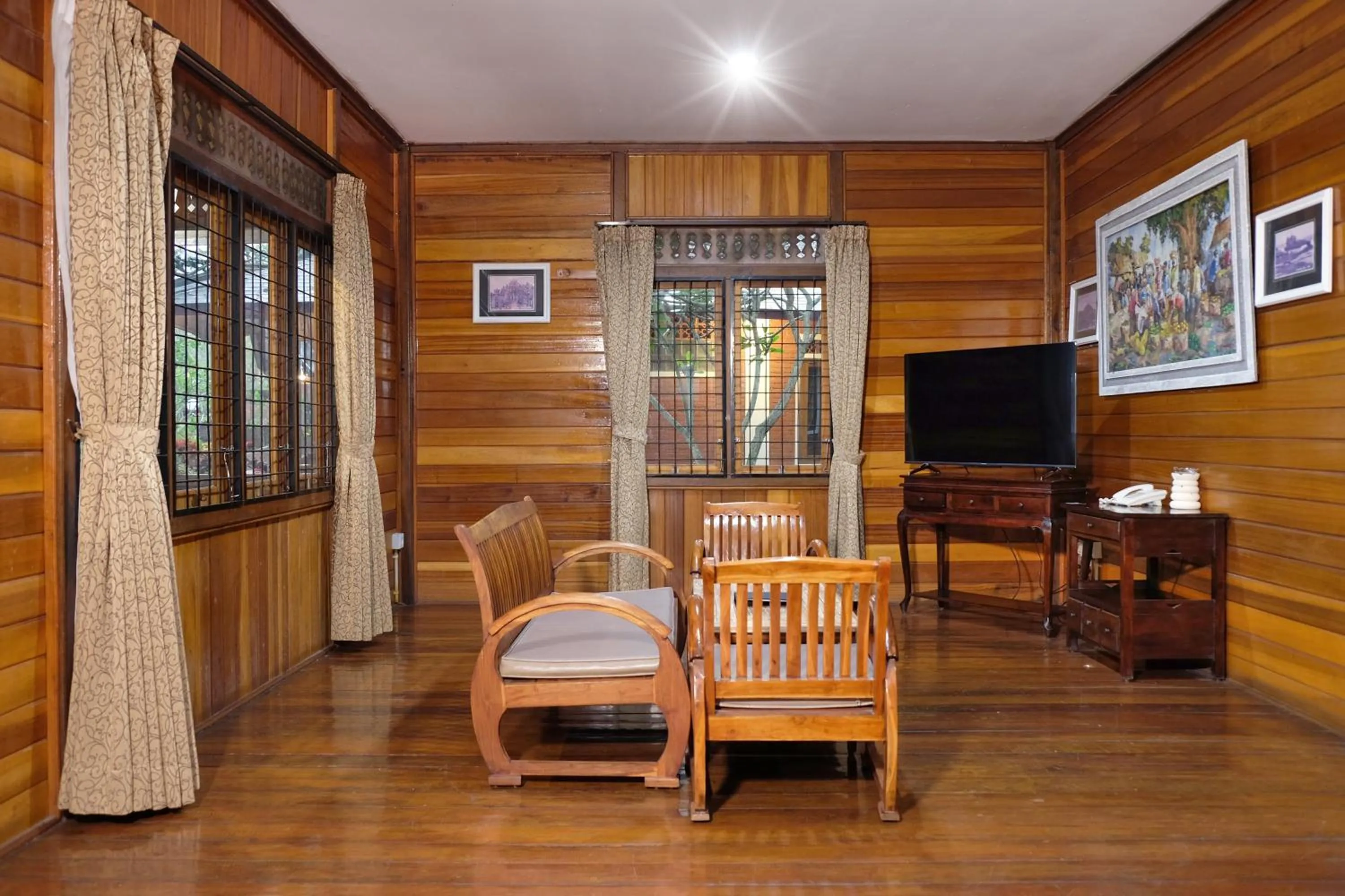 Seating area in Jambuluwuk Convention Hall & Resort Batu