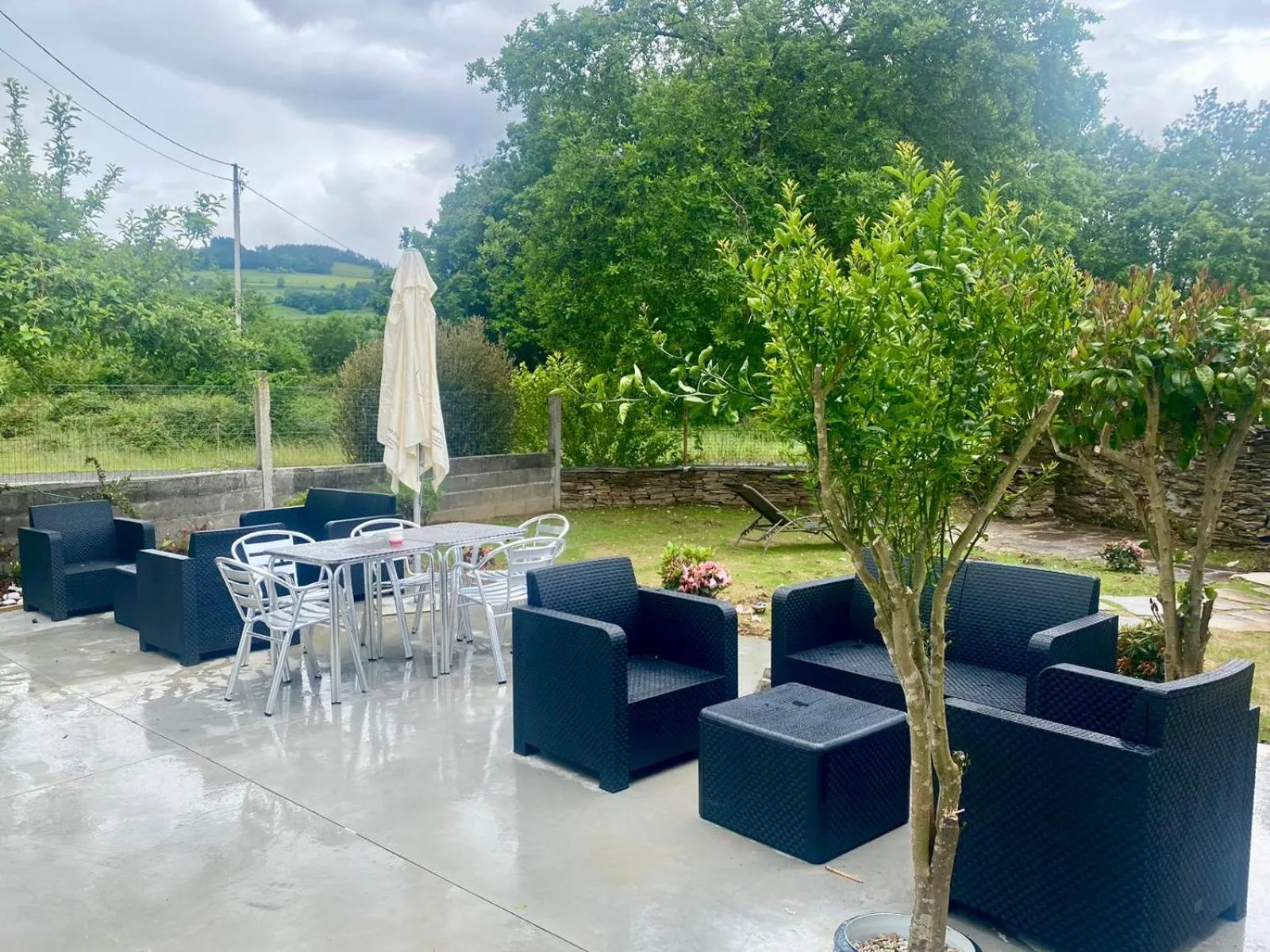 Seating area in Casa de Campo Cruz de Pedra