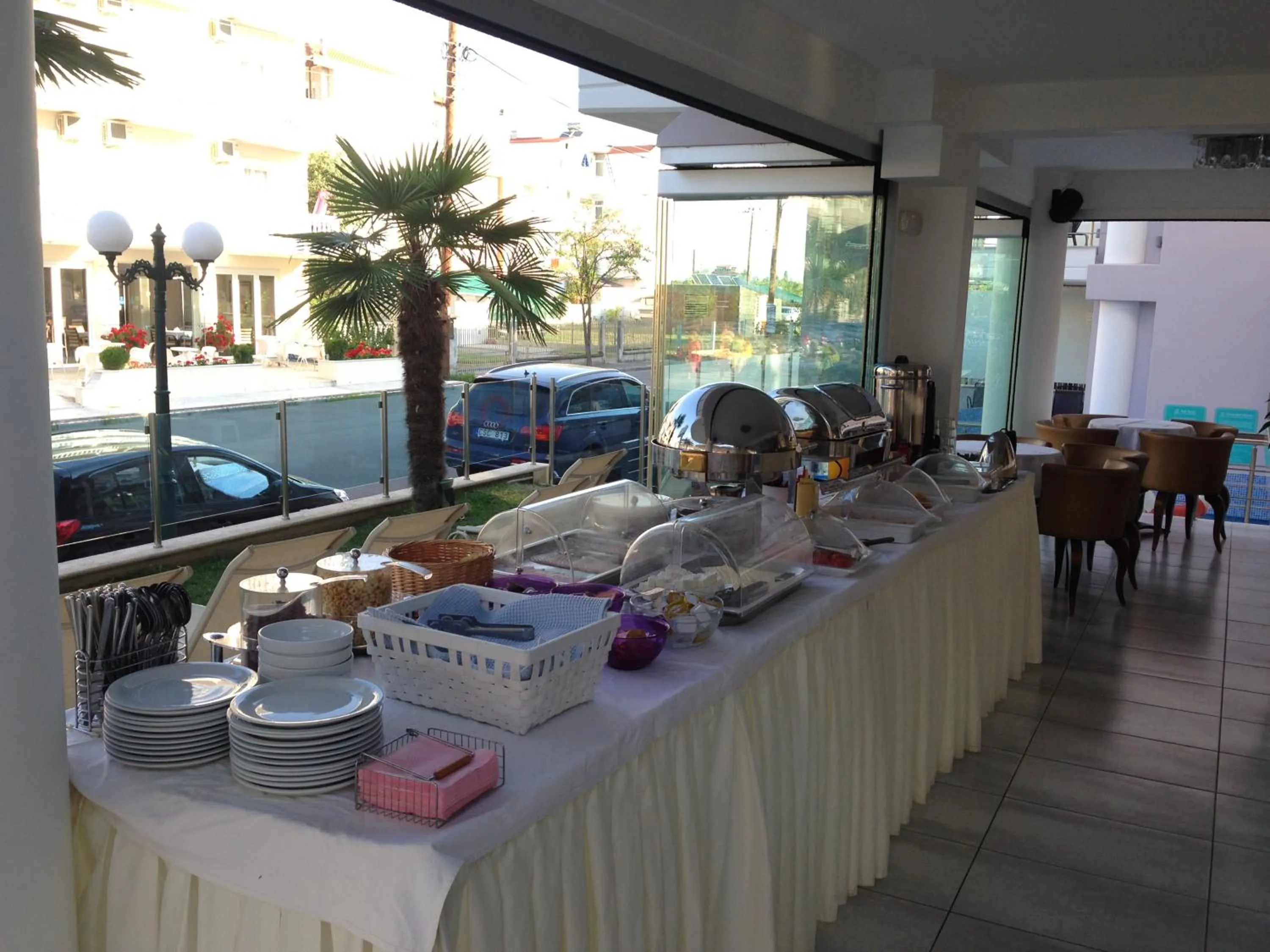Breakfast in Panorama Inn Hotel