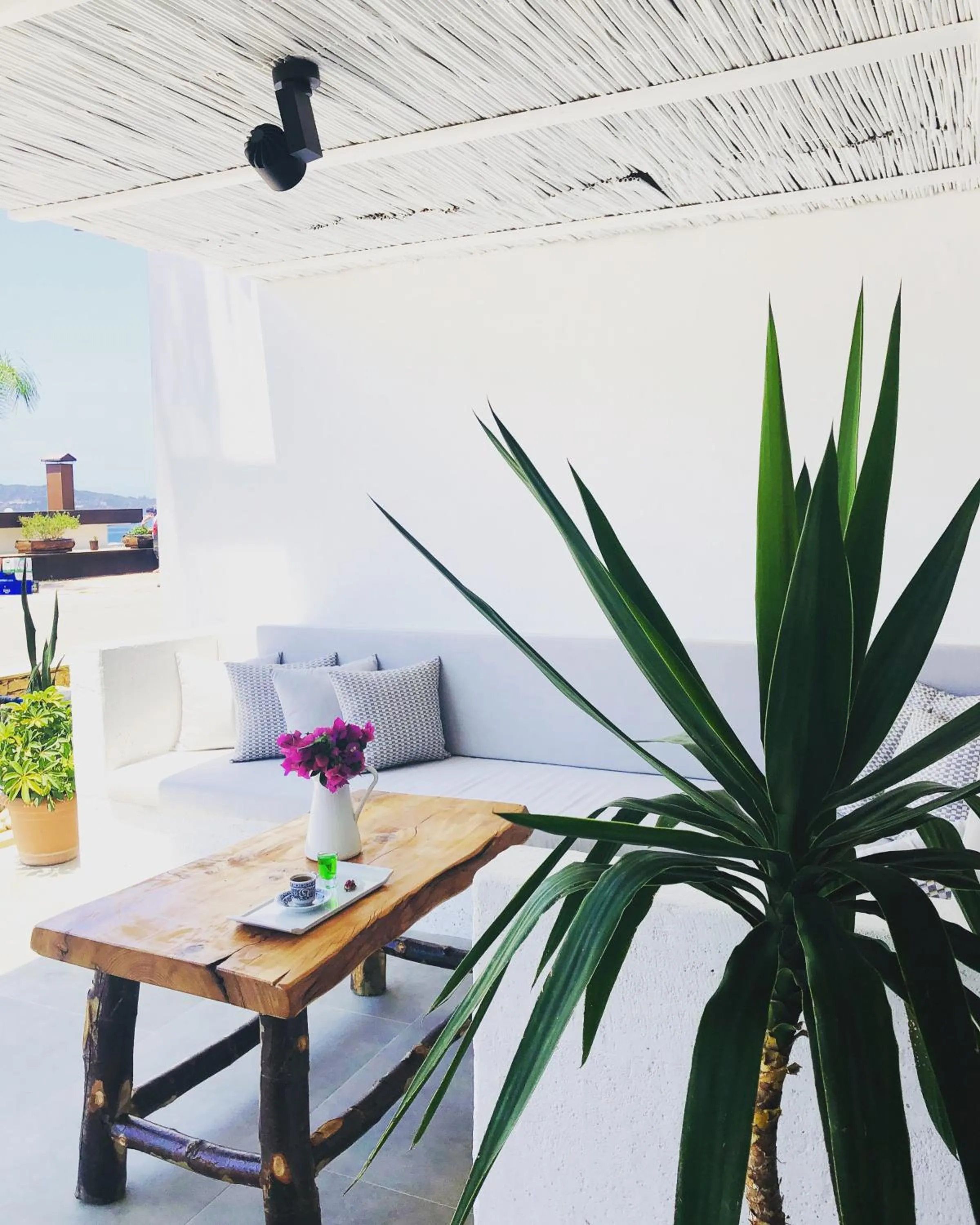 Seating area in Narr Hotel