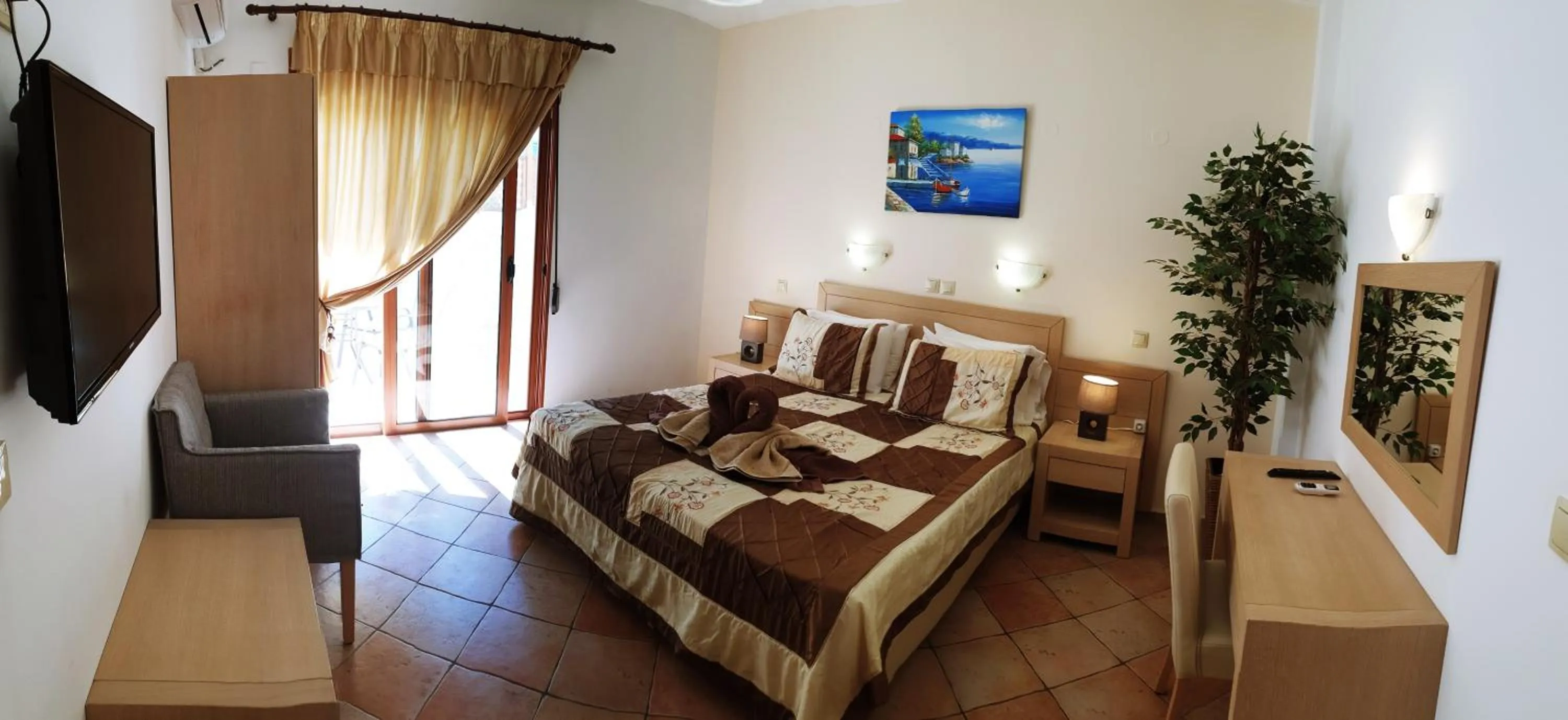 Bedroom, Bed in Apollo Studios