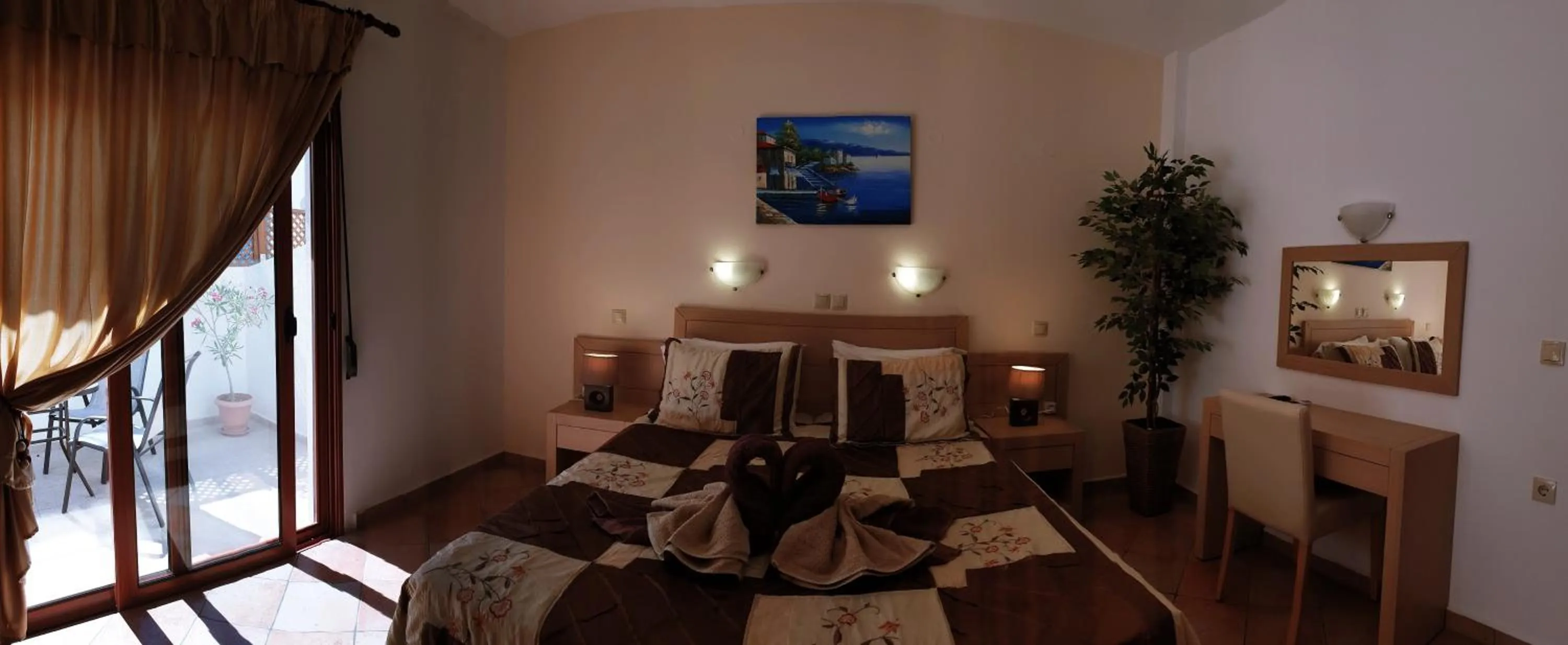 Bedroom in Apollo Studios