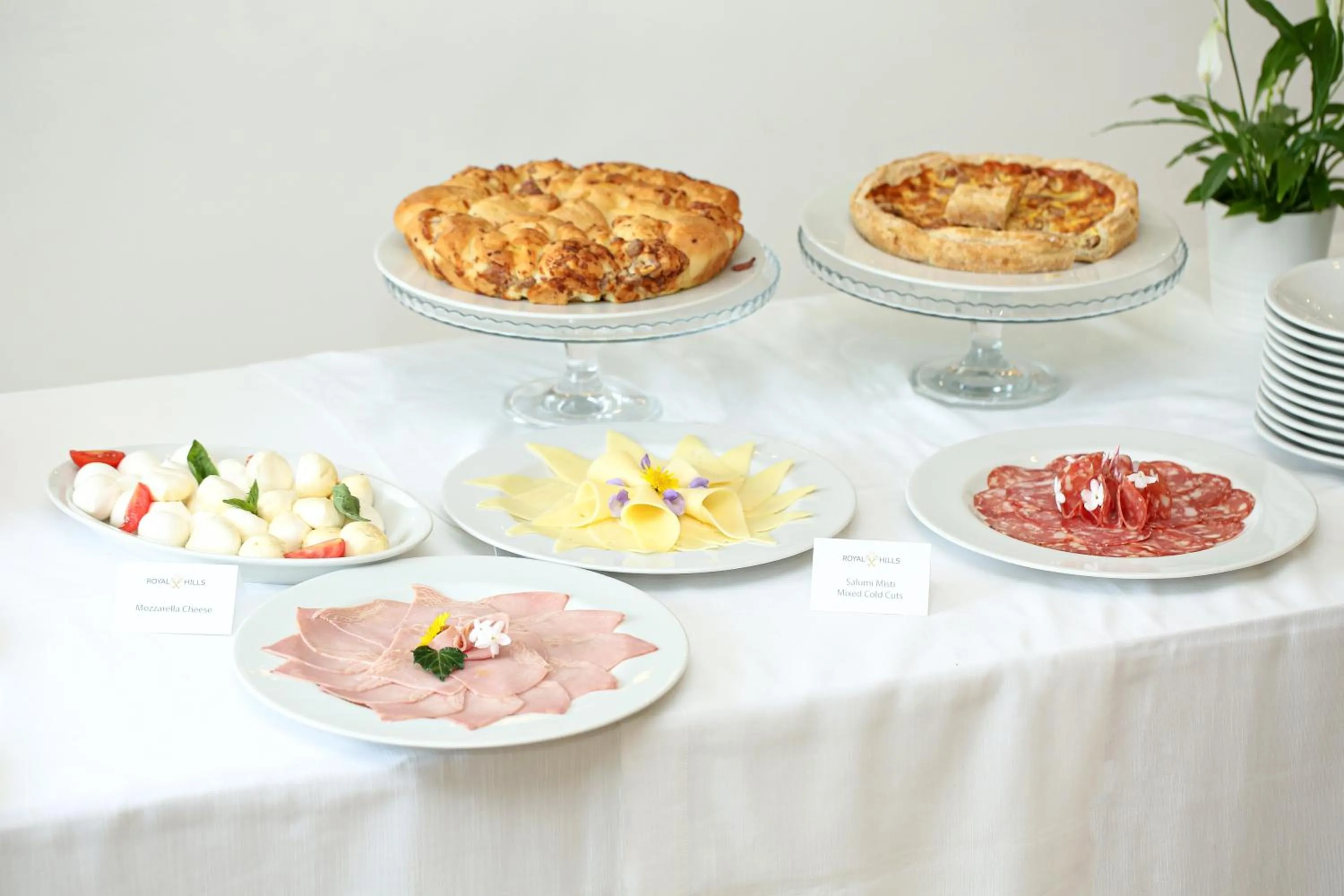 Breakfast in Hotel Royal Hills