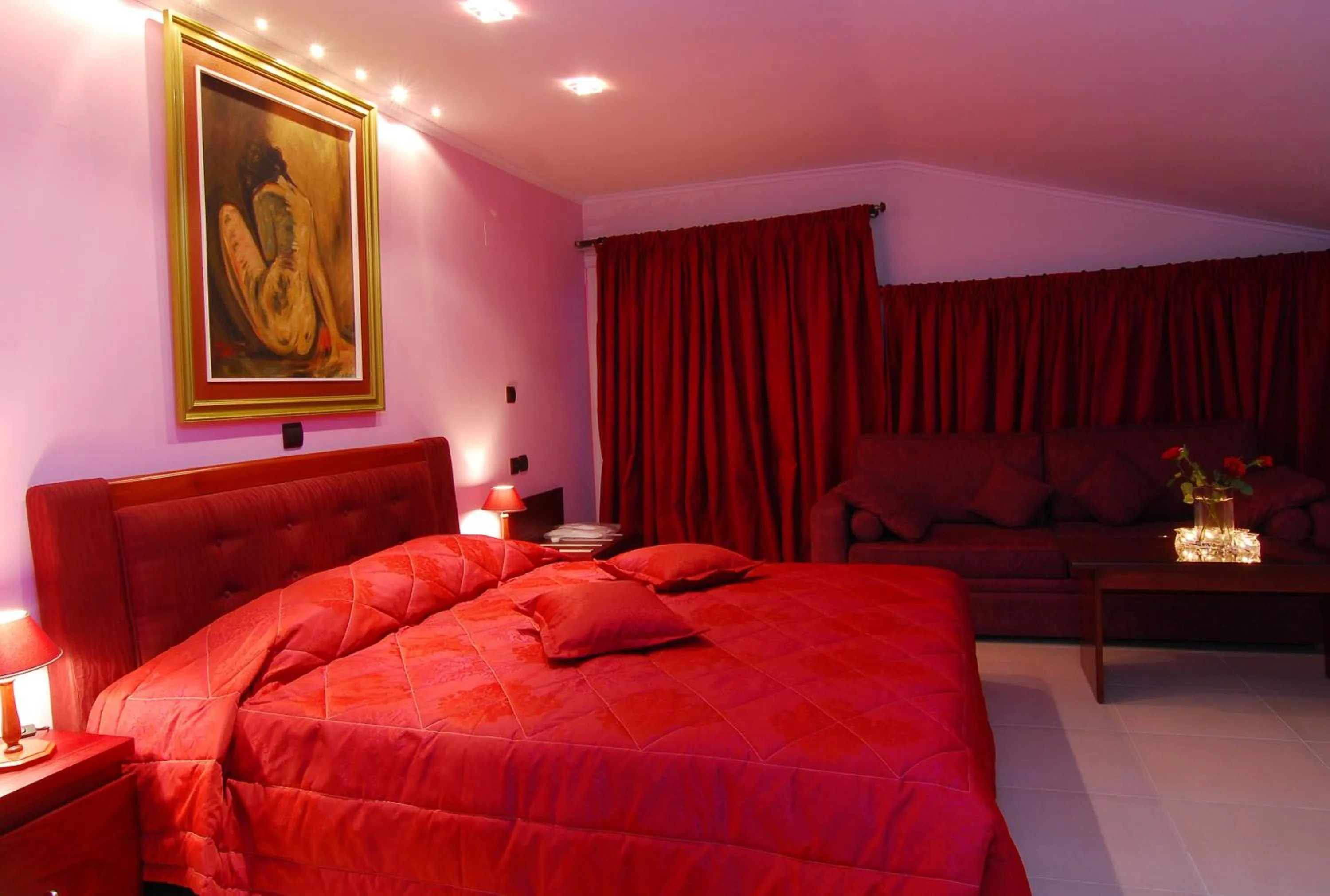 Bed in Panorama Hotel