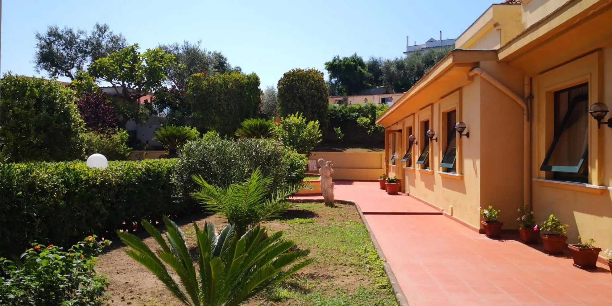 Garden view in Hotel Villa Igea