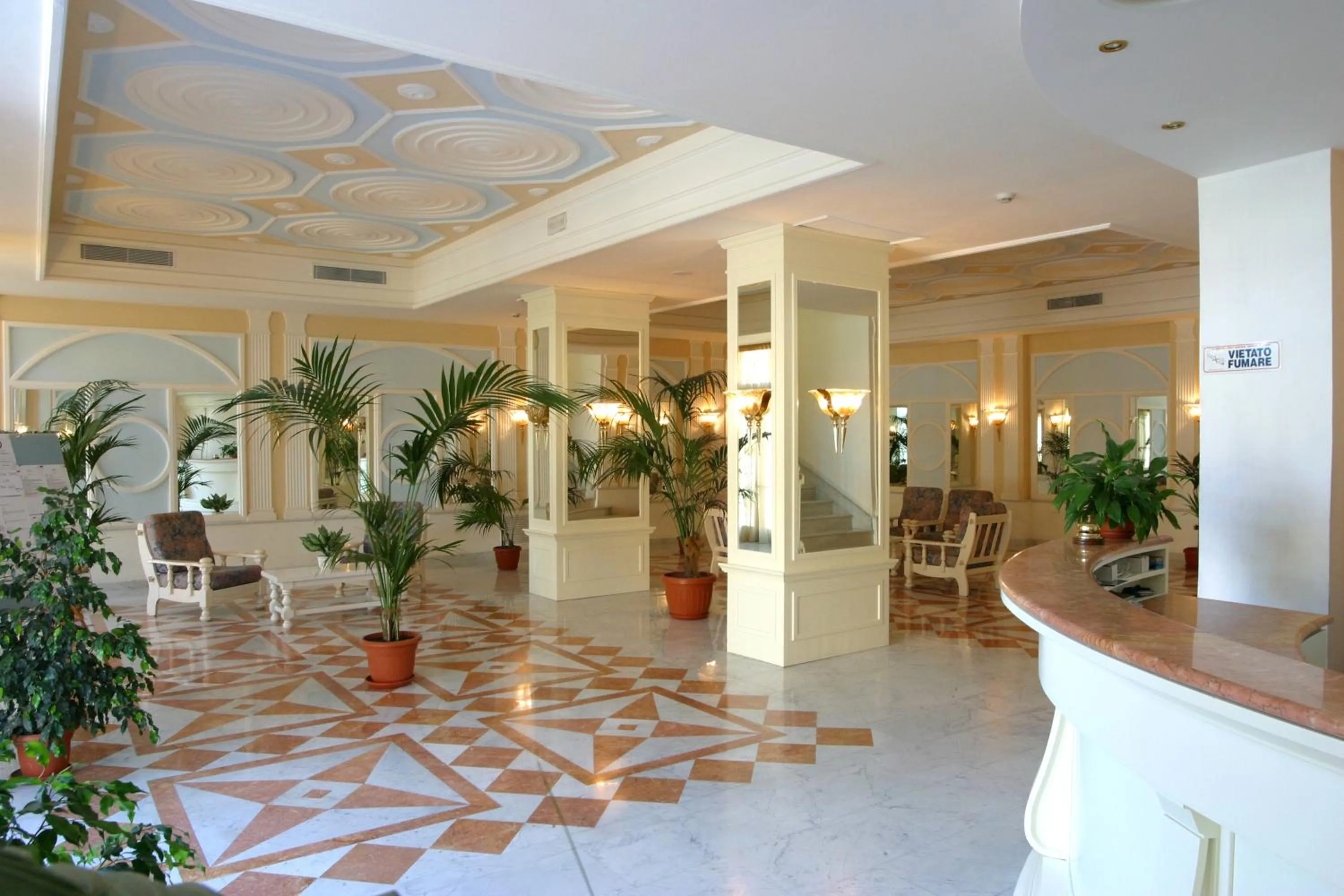 Lobby or reception in Hotel Villa Igea
