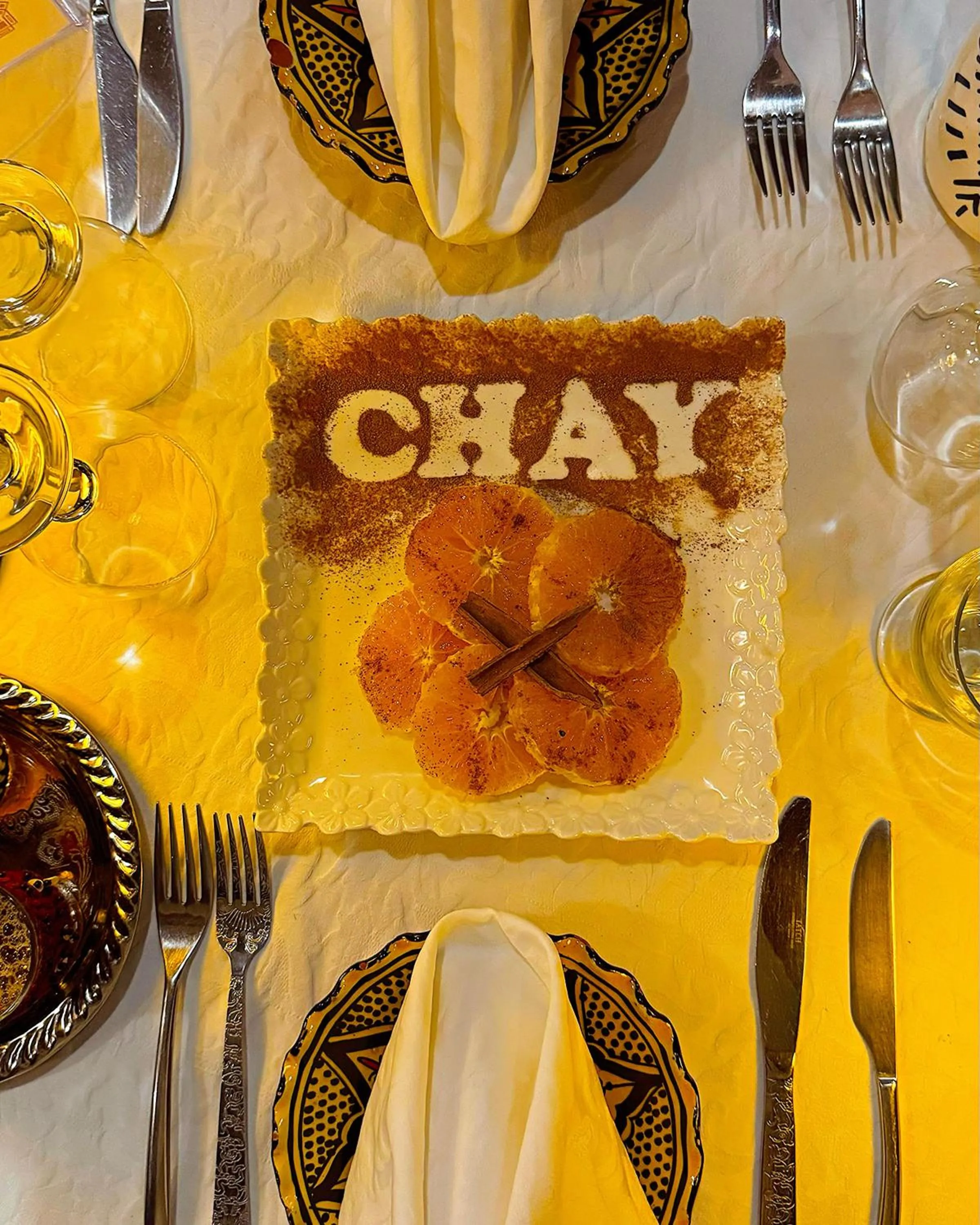 Food and drinks in Riad Chay & Boutique
