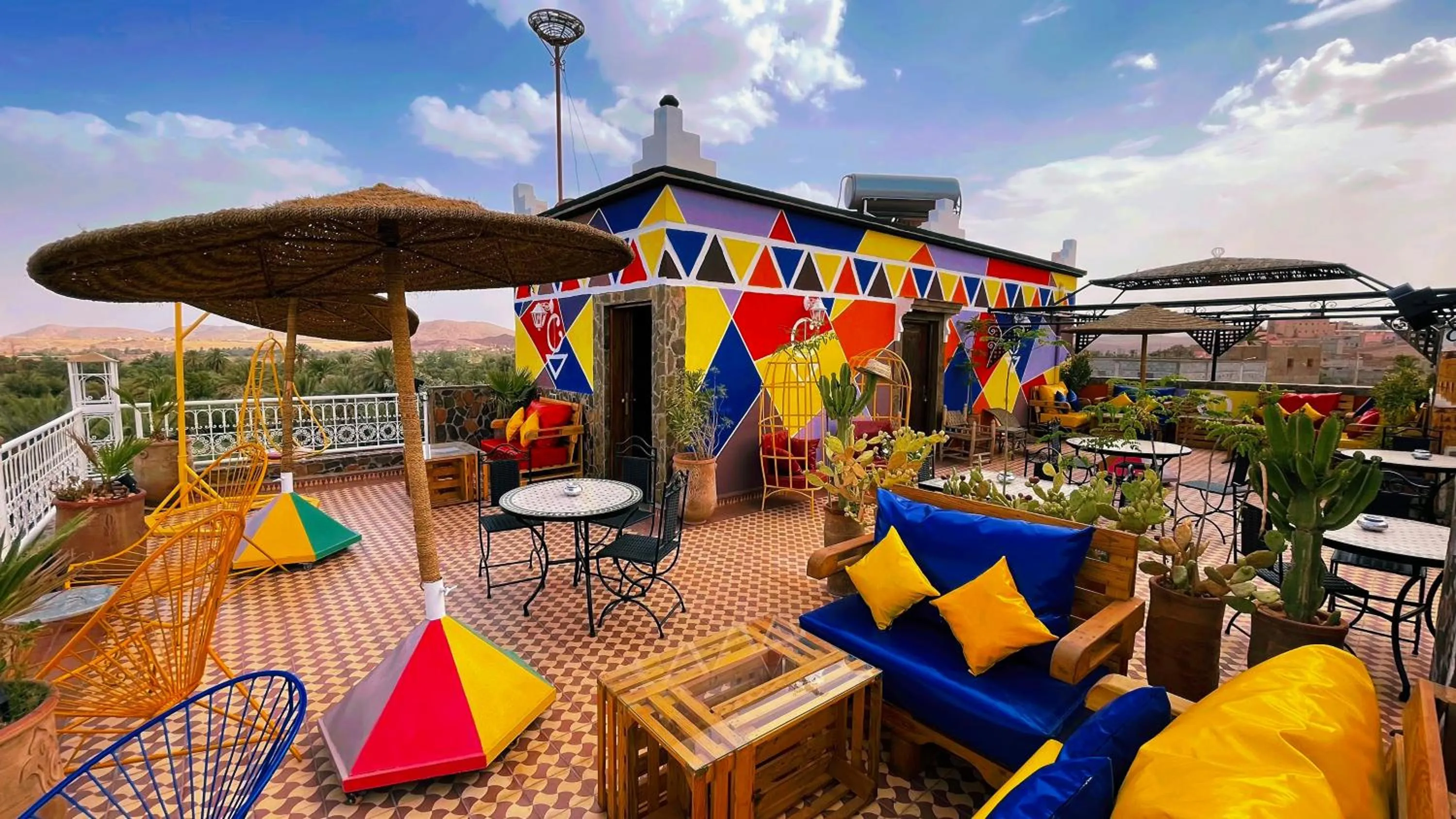 Balcony/Terrace in Riad Chay & Boutique