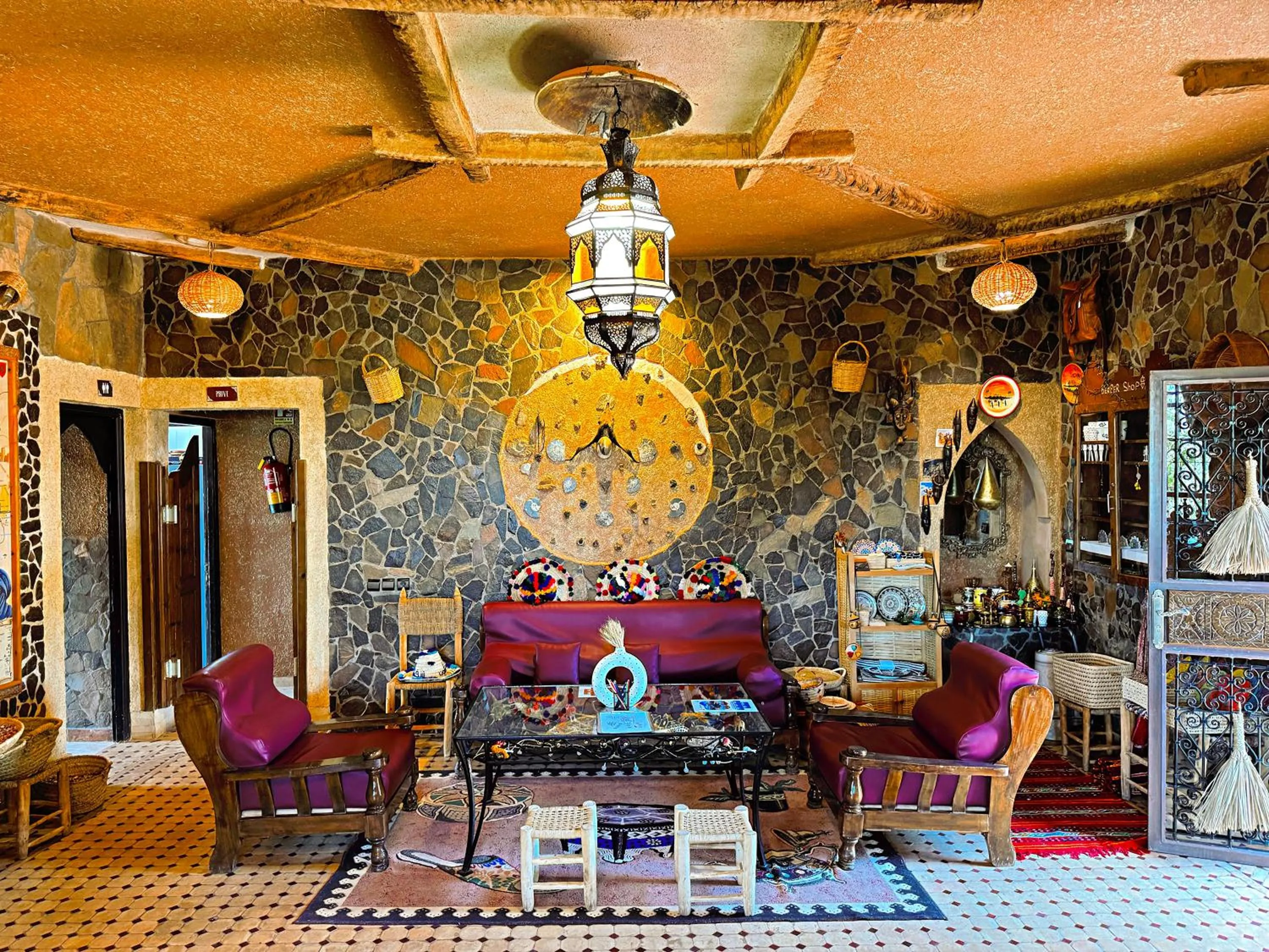 Lobby or reception in Riad Chay & Boutique