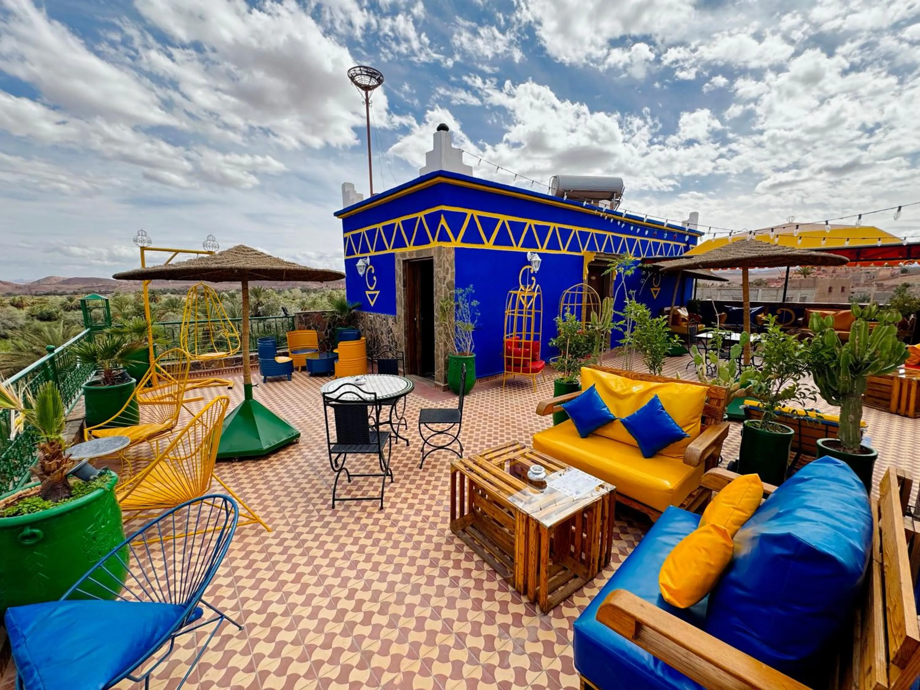 Balcony/Terrace in Riad Chay & Boutique