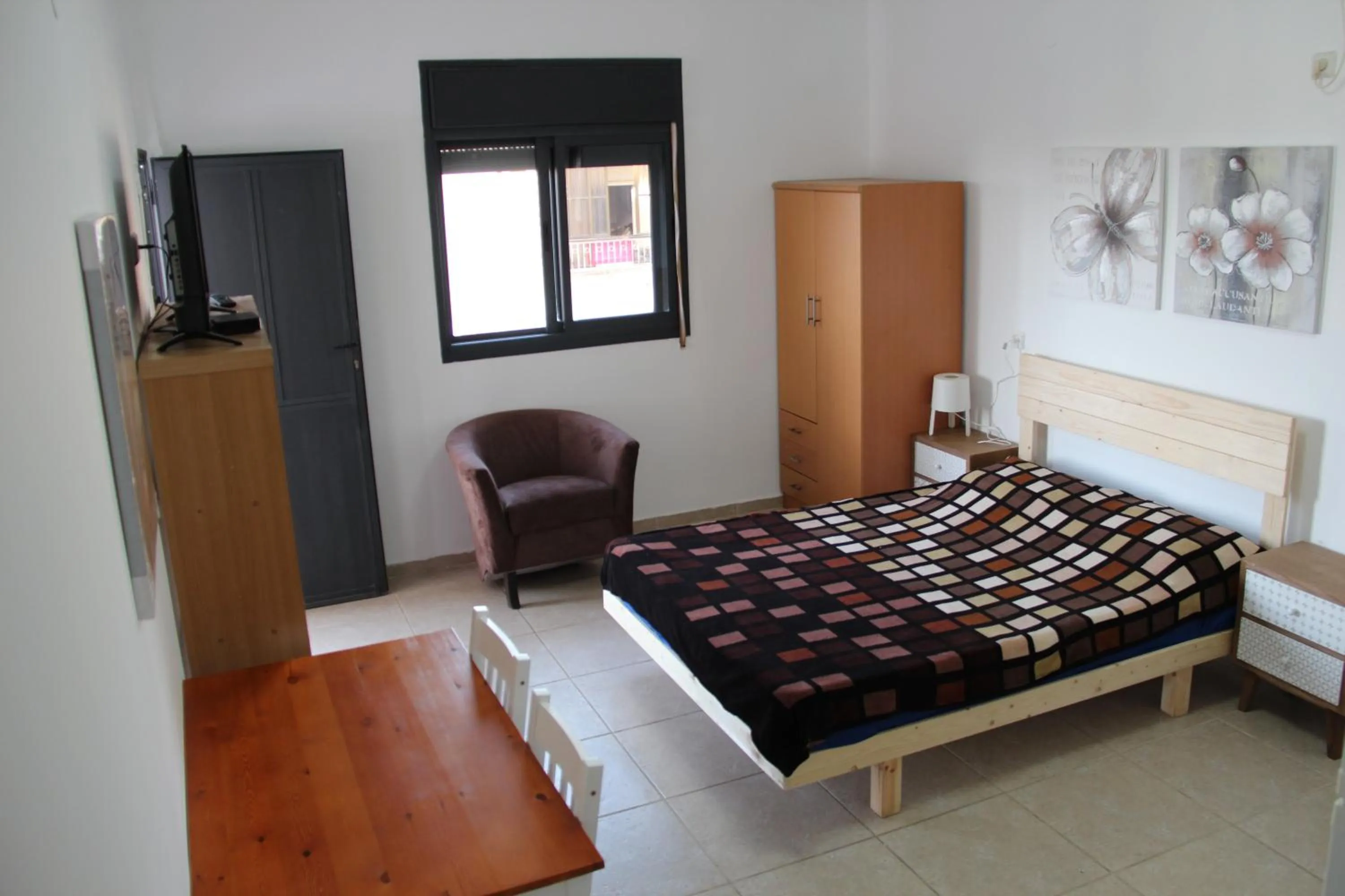 Bed in Apartments With Sea View