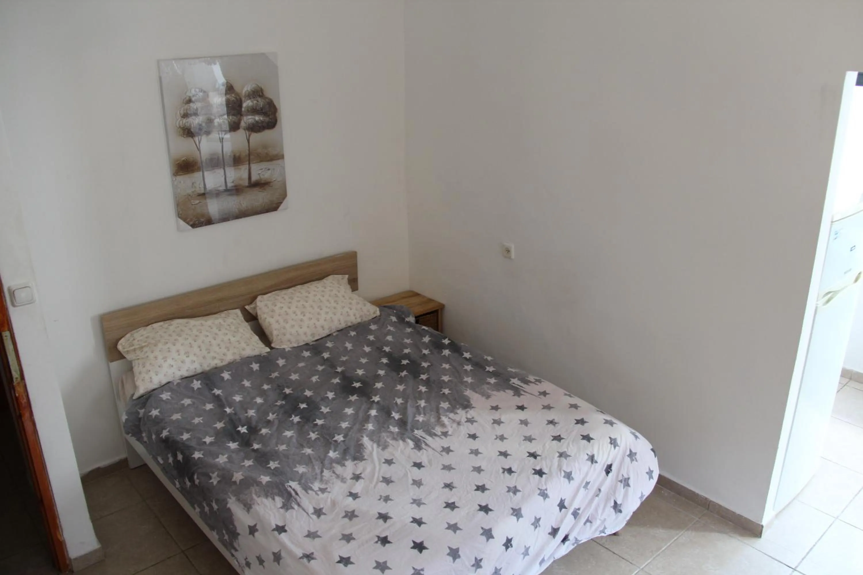 Bed in Apartments With Sea View