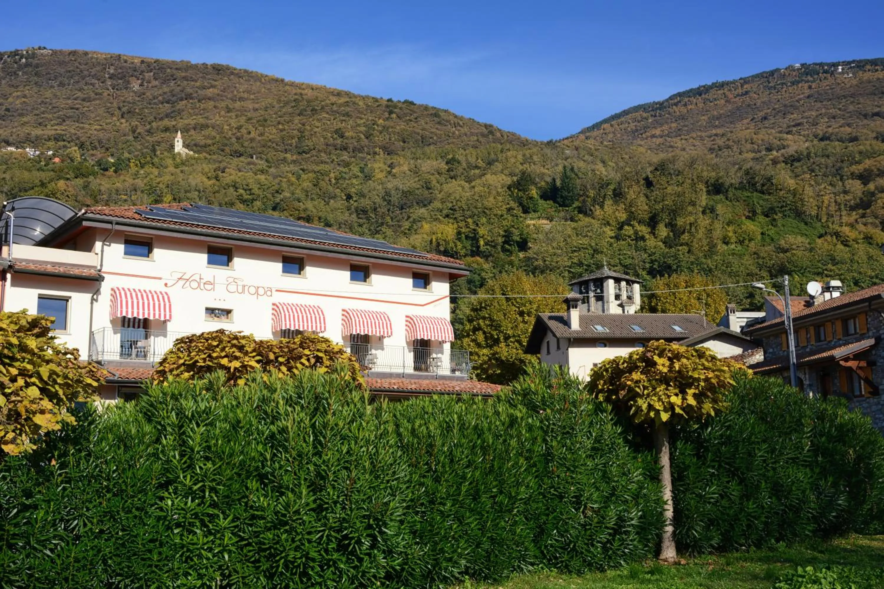 Facade/entrance in Hotel Europa - Sorico