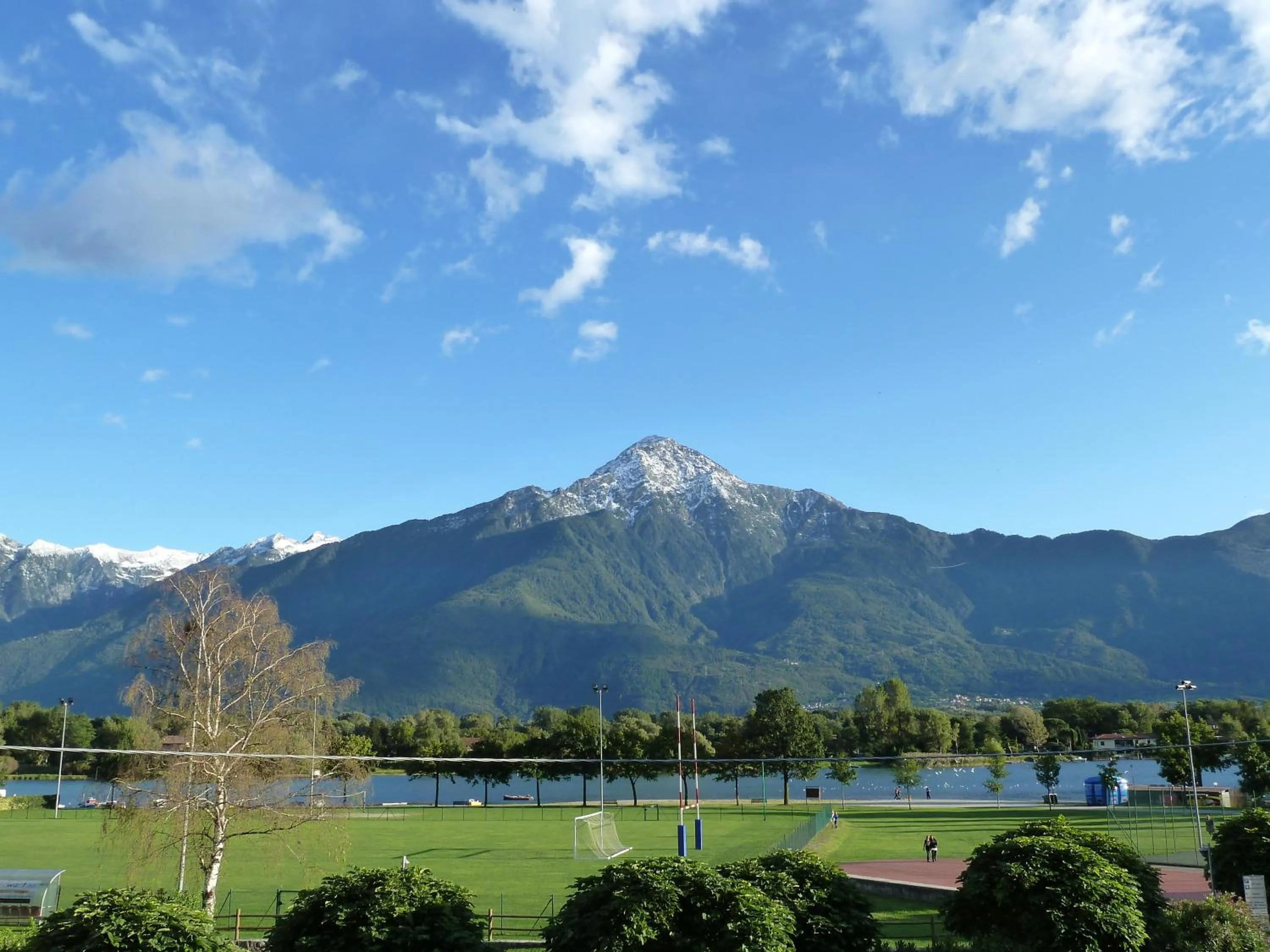 Lake view in Hotel Europa - Sorico