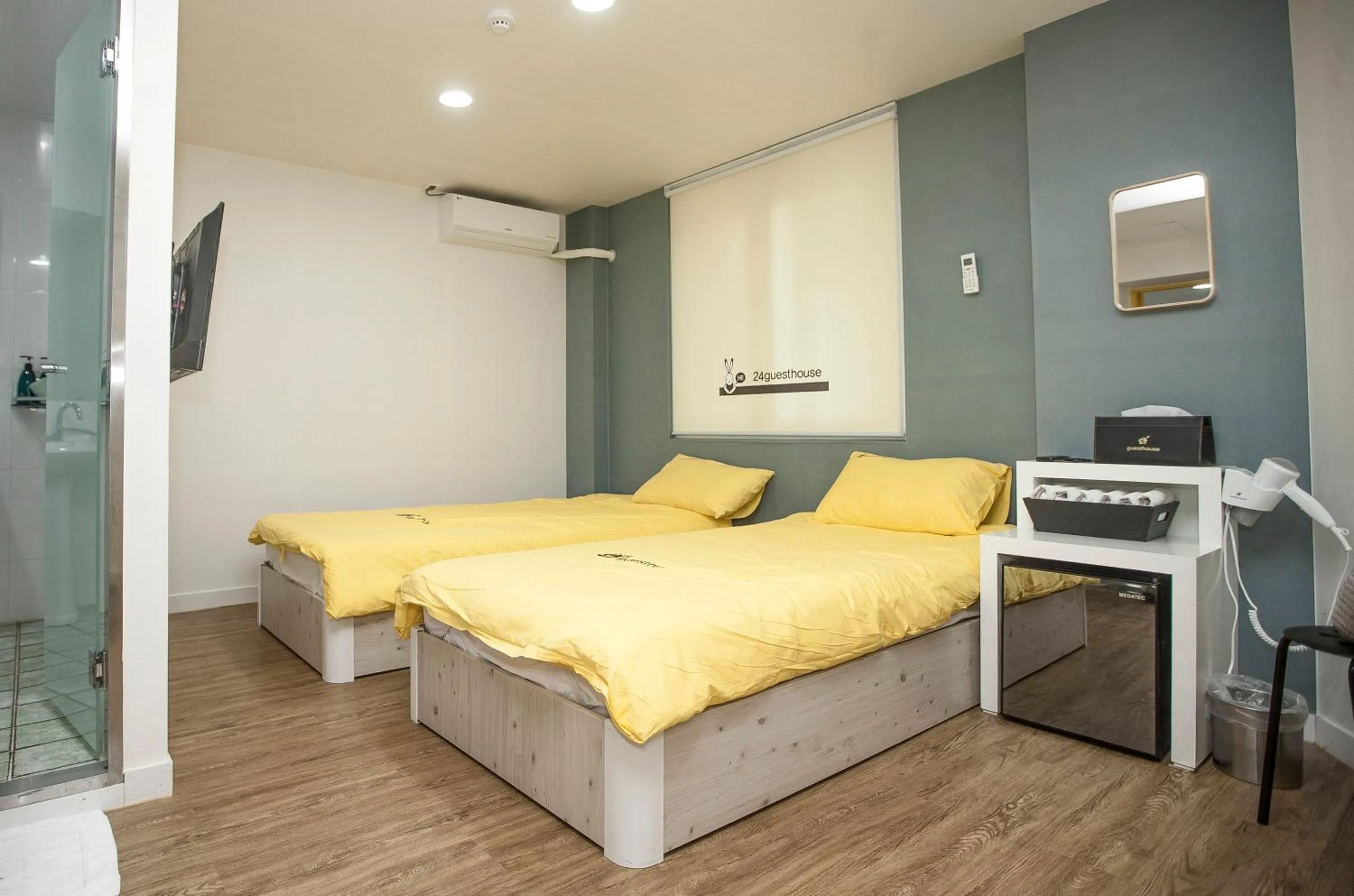 Bed in 24 Guesthouse Jeonju