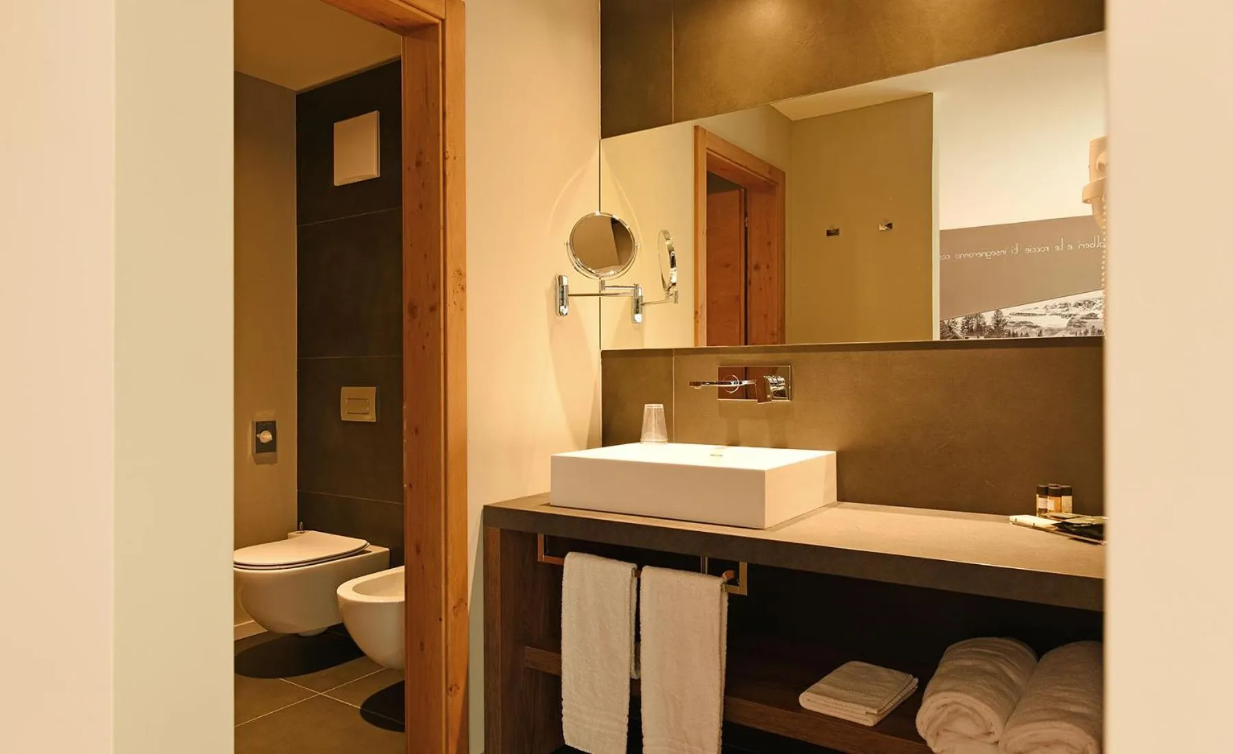 Bathroom in Dolomeet Boutique Hotel