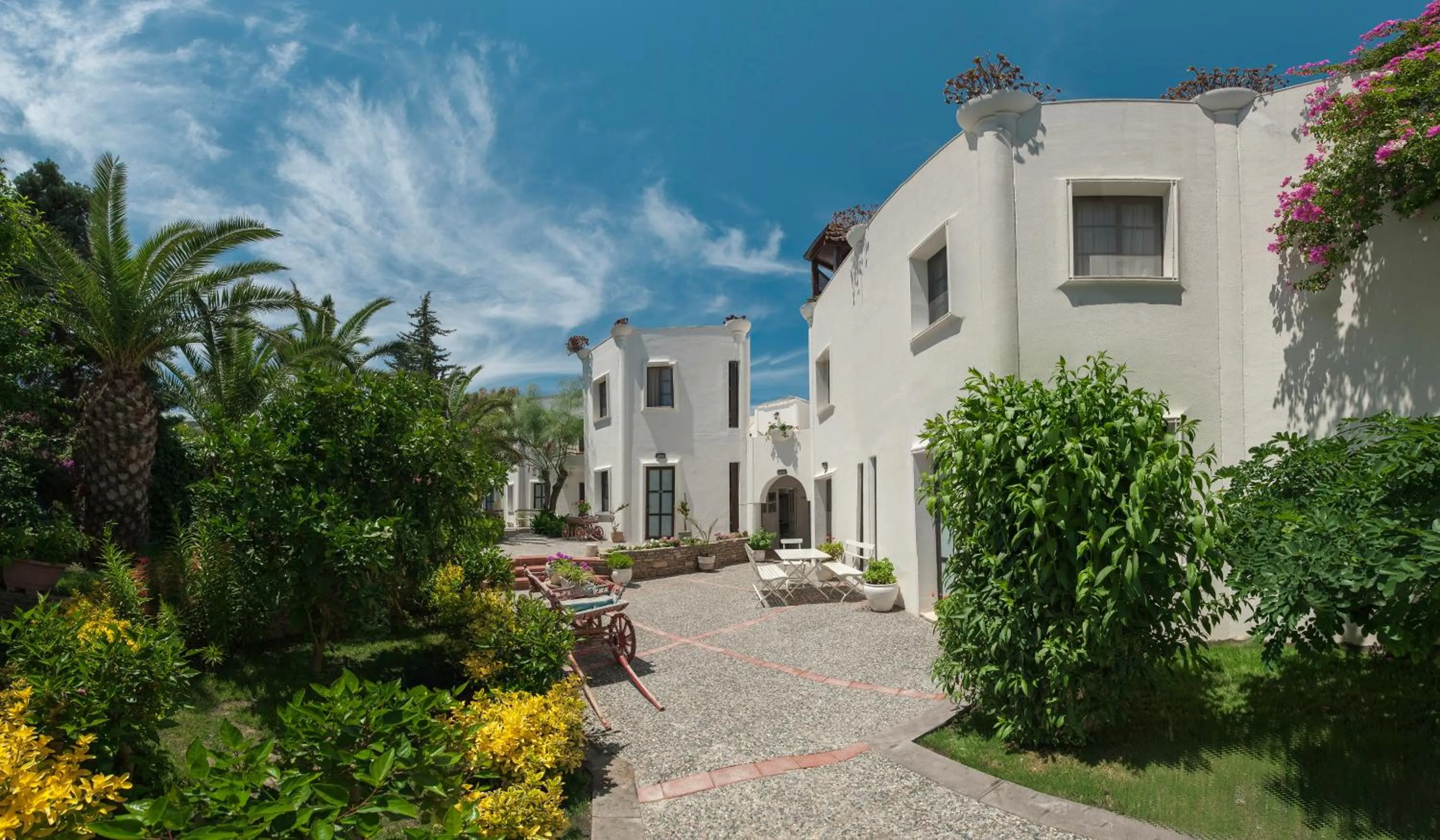 Garden view in Torbahan Hotel