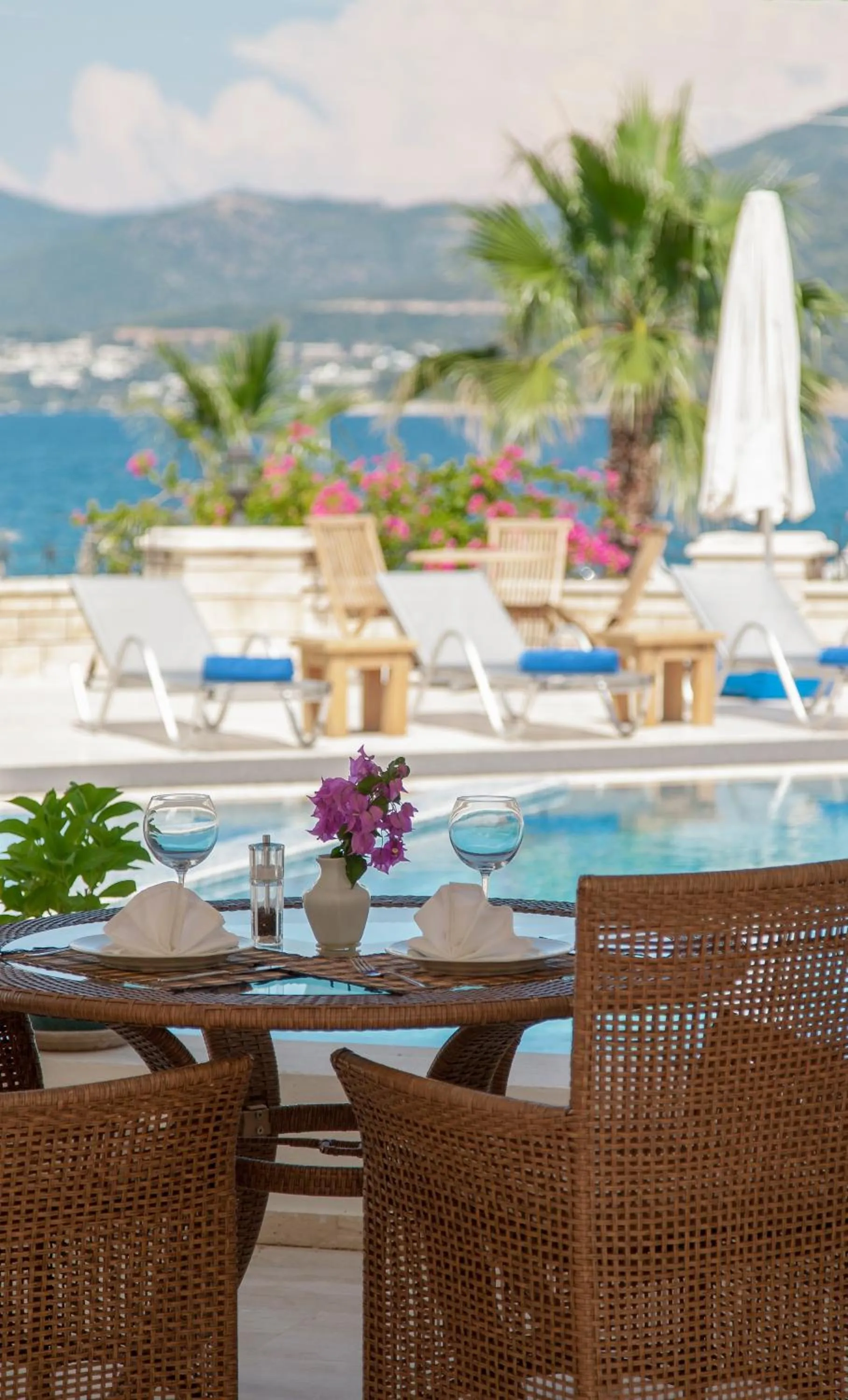 Swimming pool in Torbahan Hotel