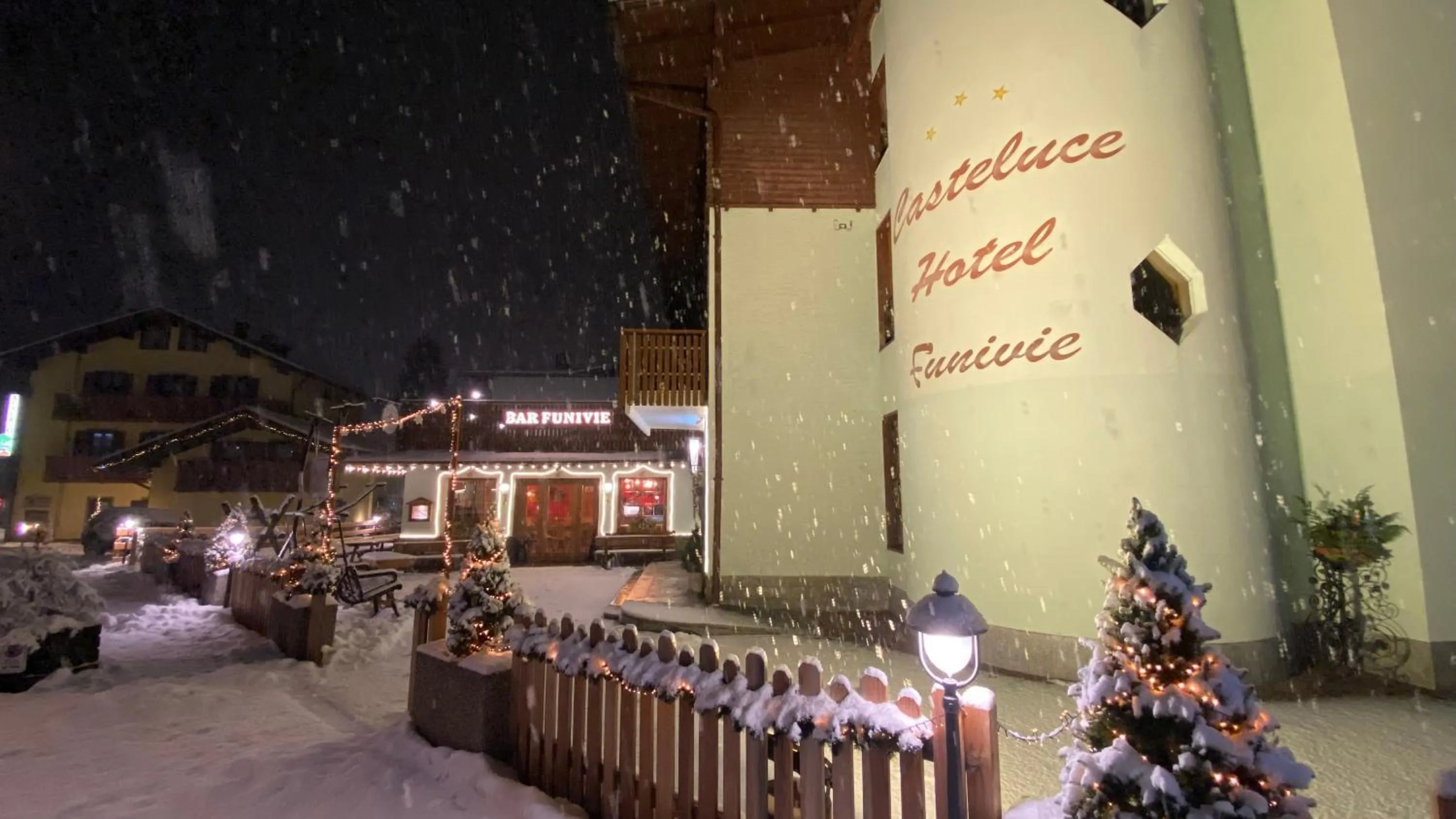 Property building in Casteluce Hotel Funivie