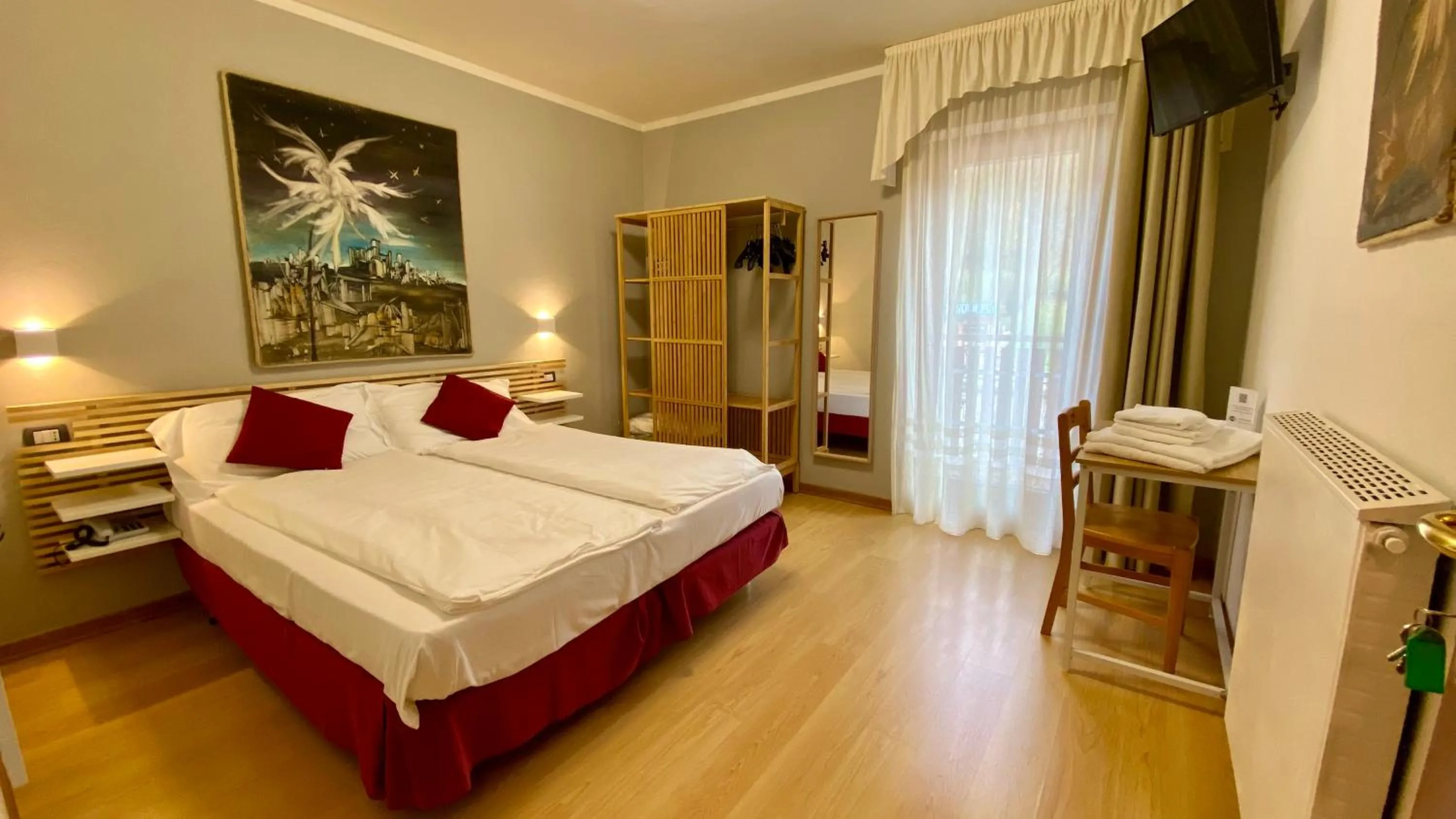 Bed in Casteluce Hotel Funivie