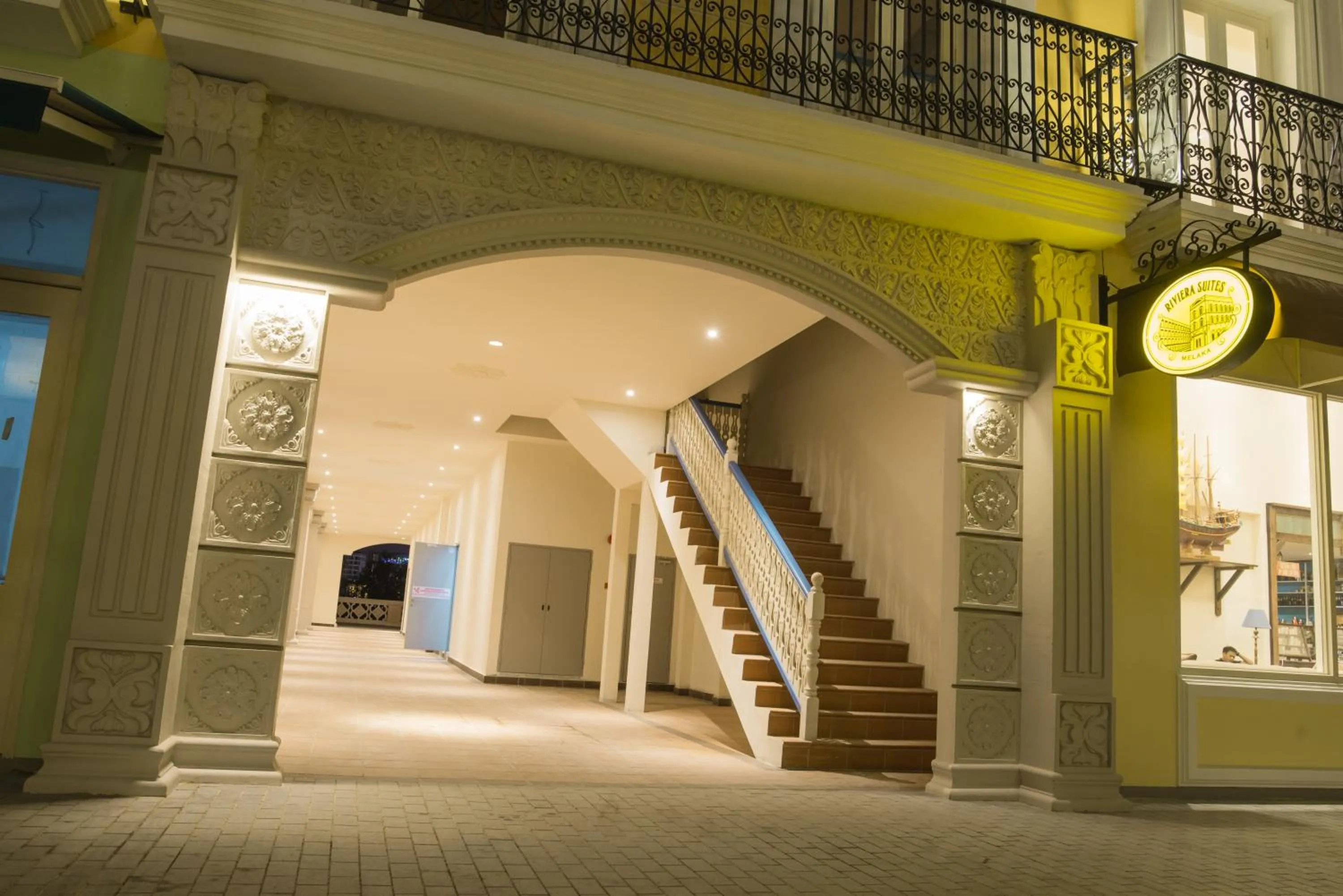 Property building in Riviera Suites Melaka