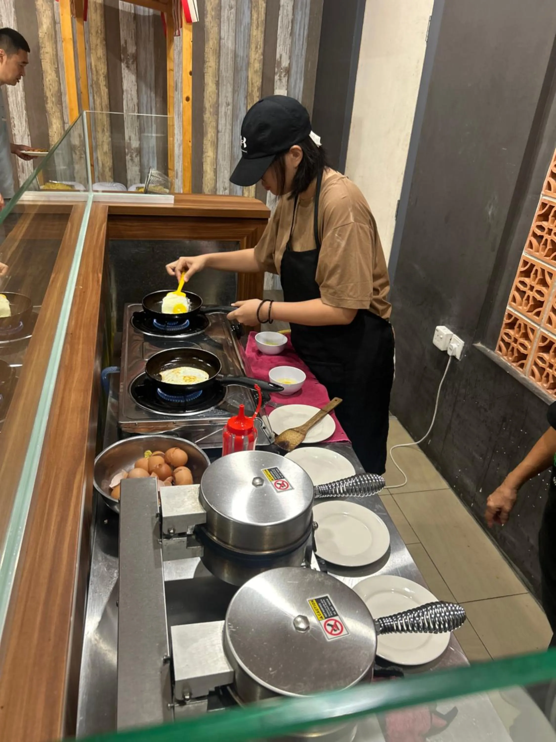 Breakfast in Riviera Suites Melaka