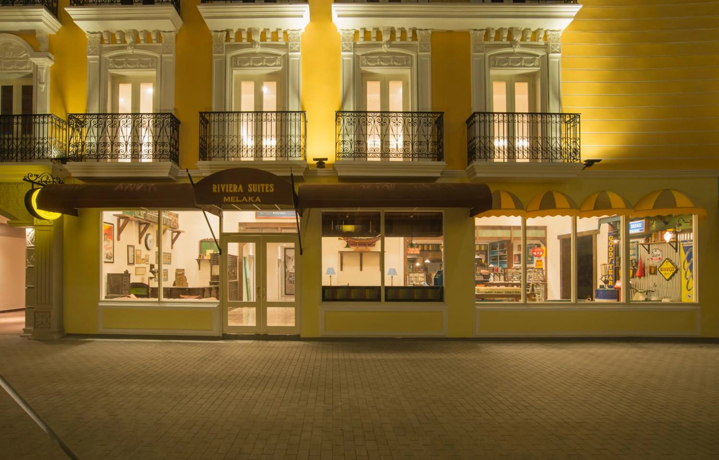 Property building in Riviera Suites Melaka