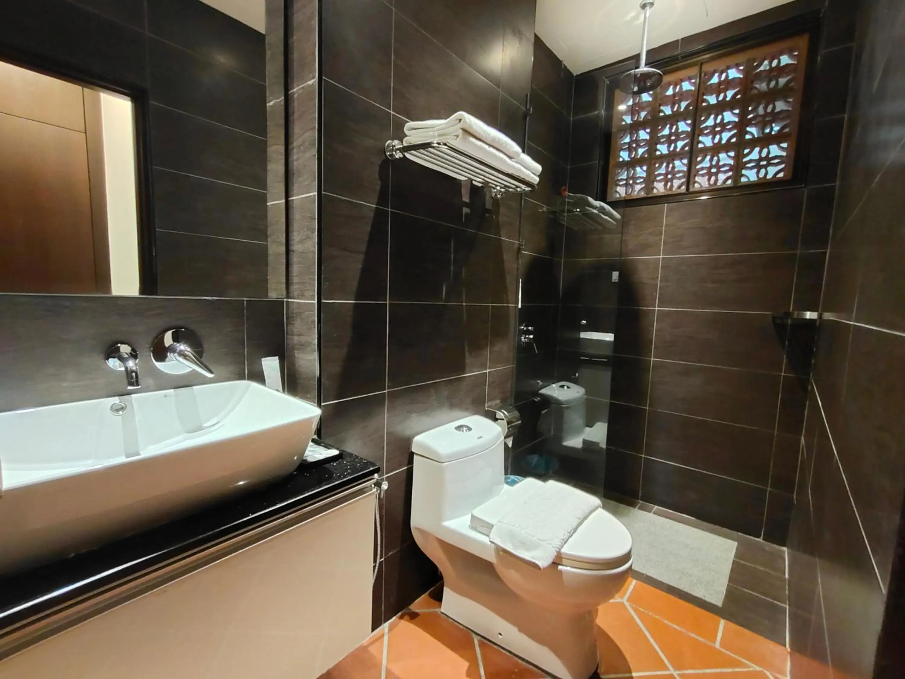 Bathroom in Riviera Suites Melaka