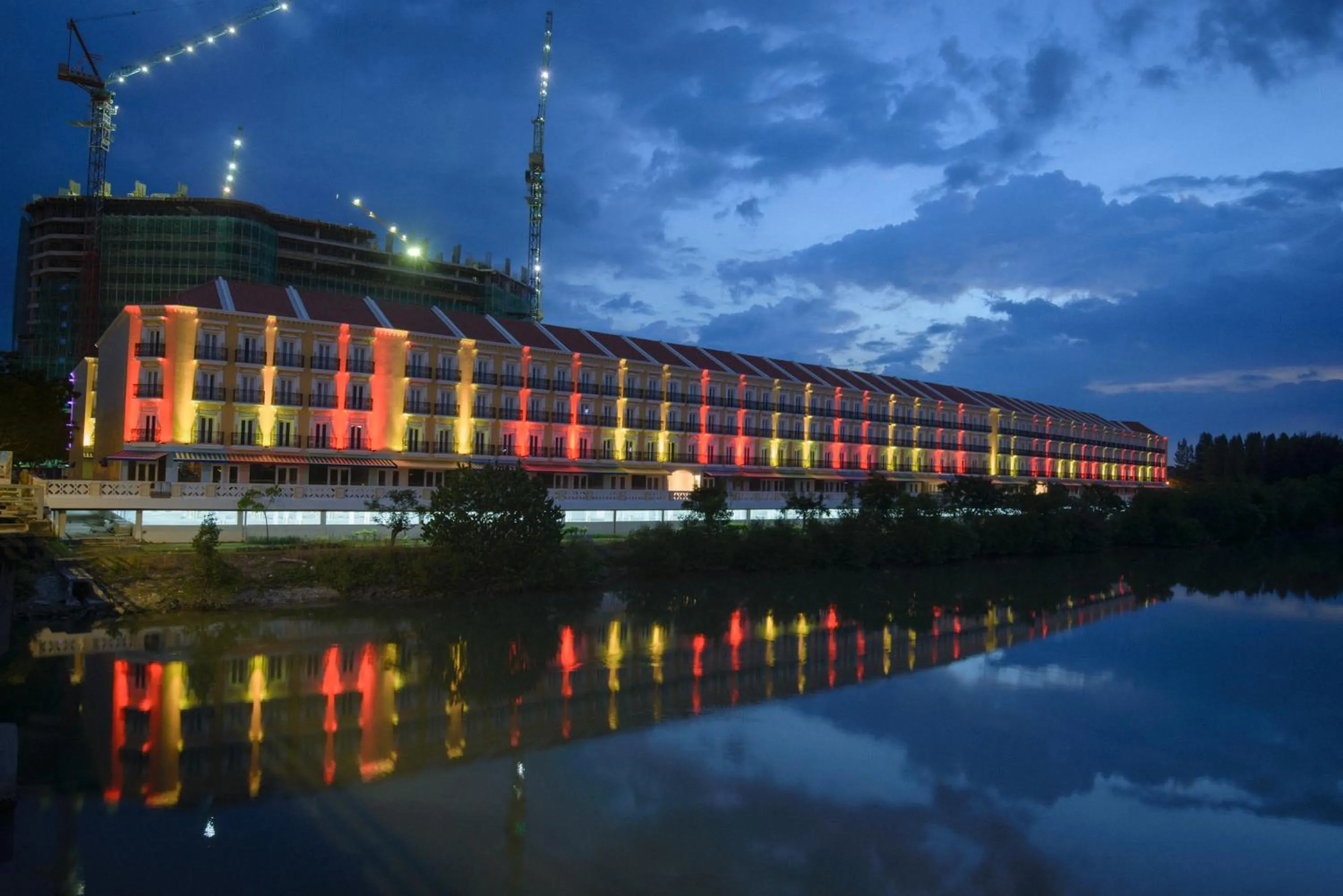 Property building in Riviera Suites Melaka