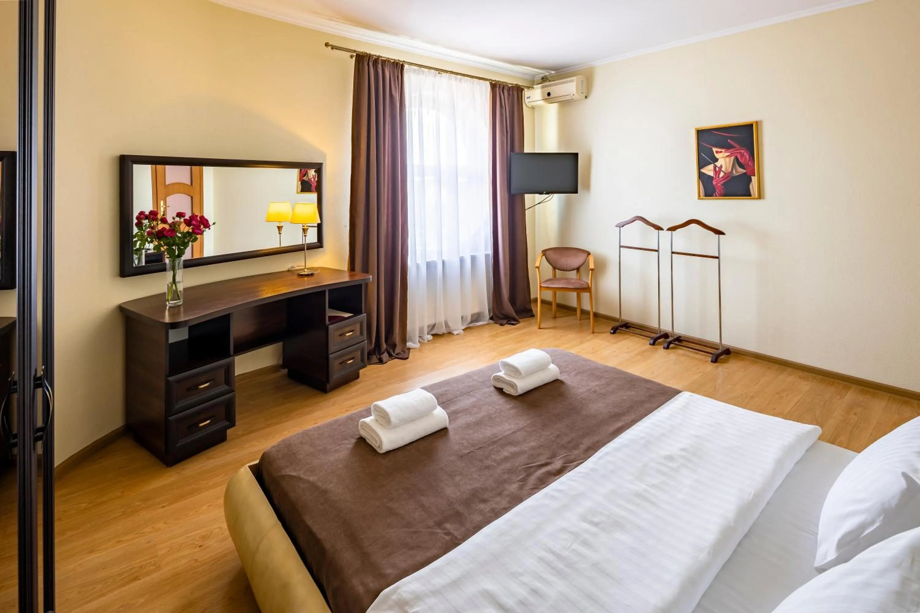 Bed in Hotel Galaktika