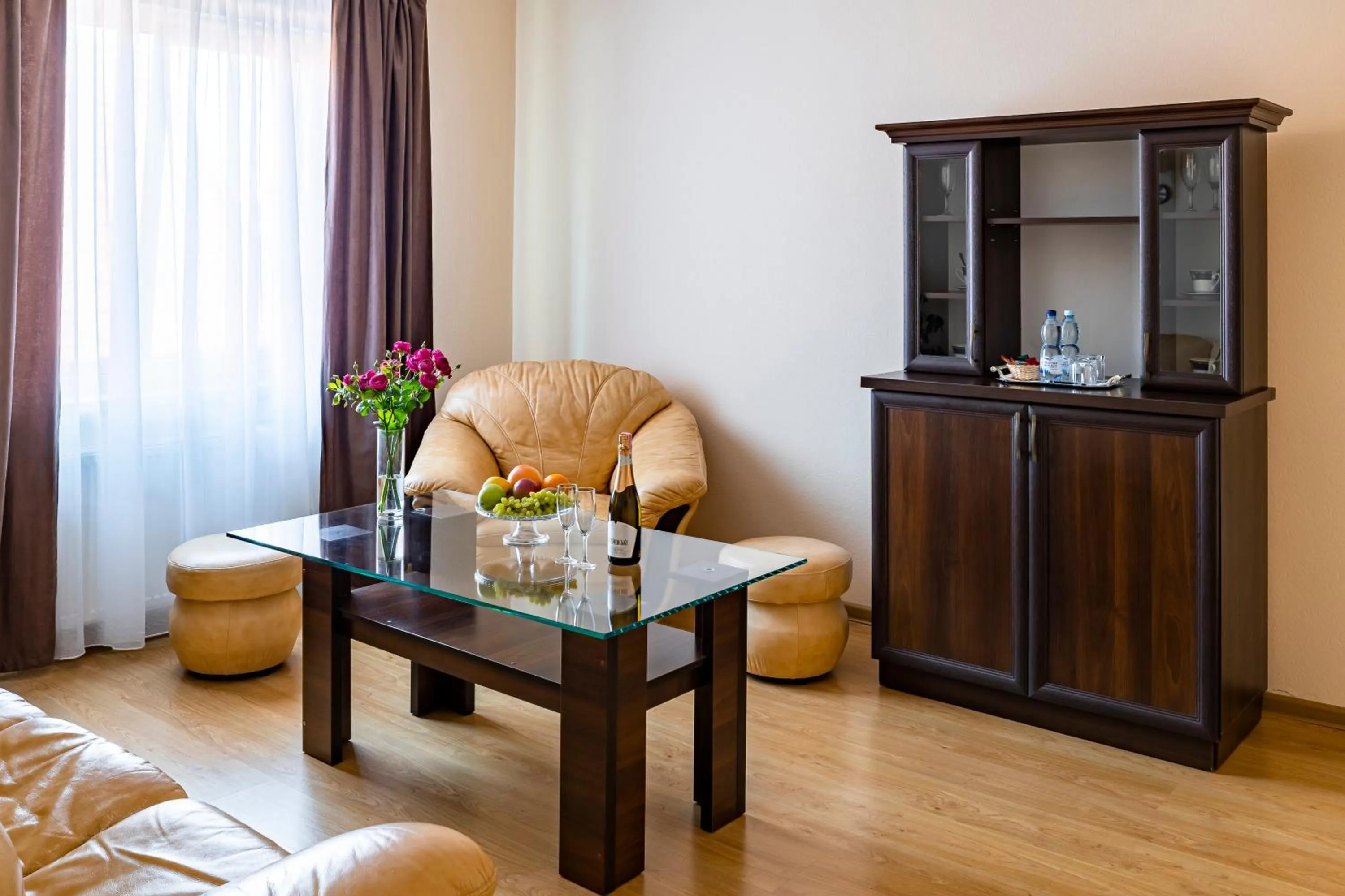 Living room in Hotel Galaktika