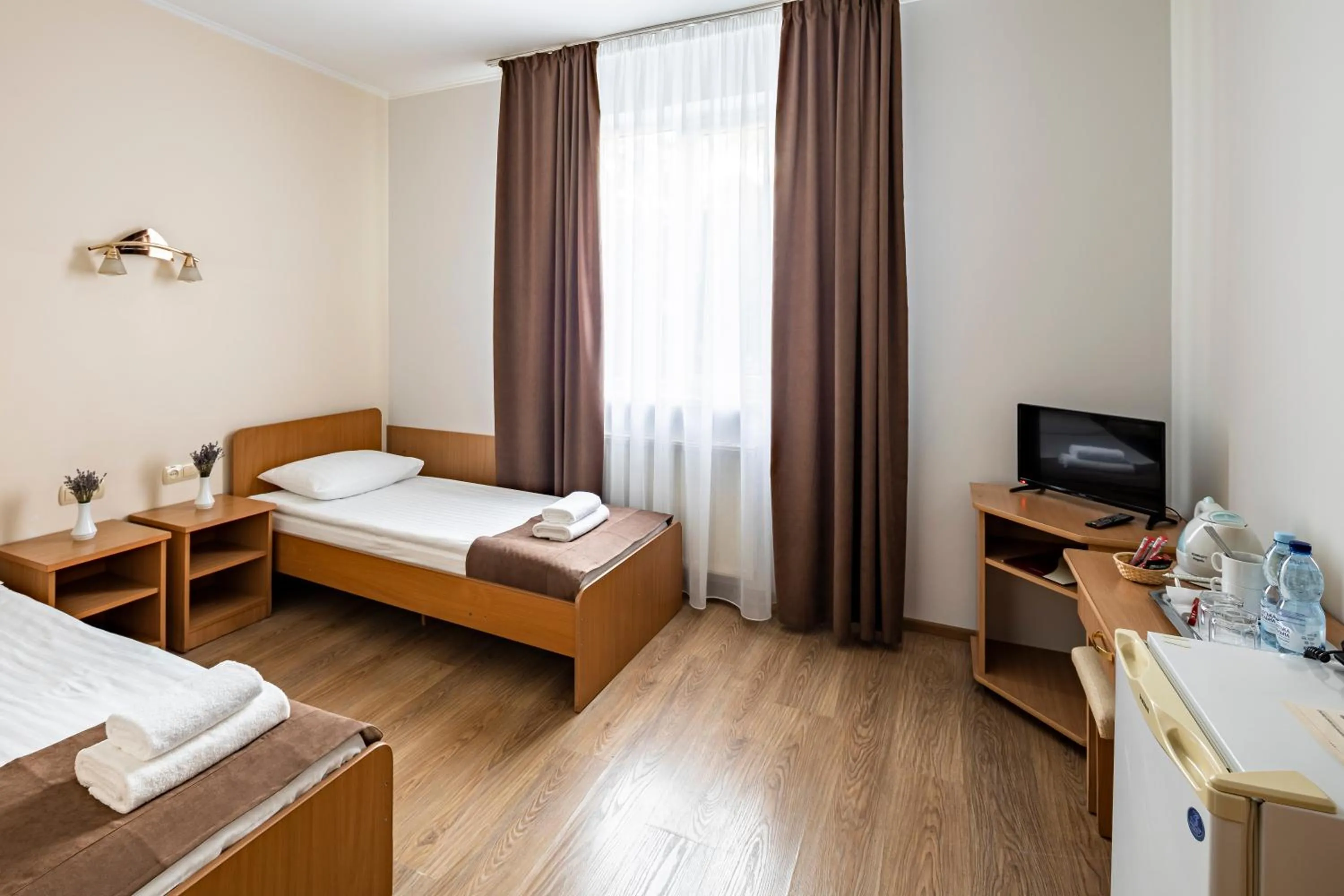 Bedroom, Bed in Hotel Galaktika