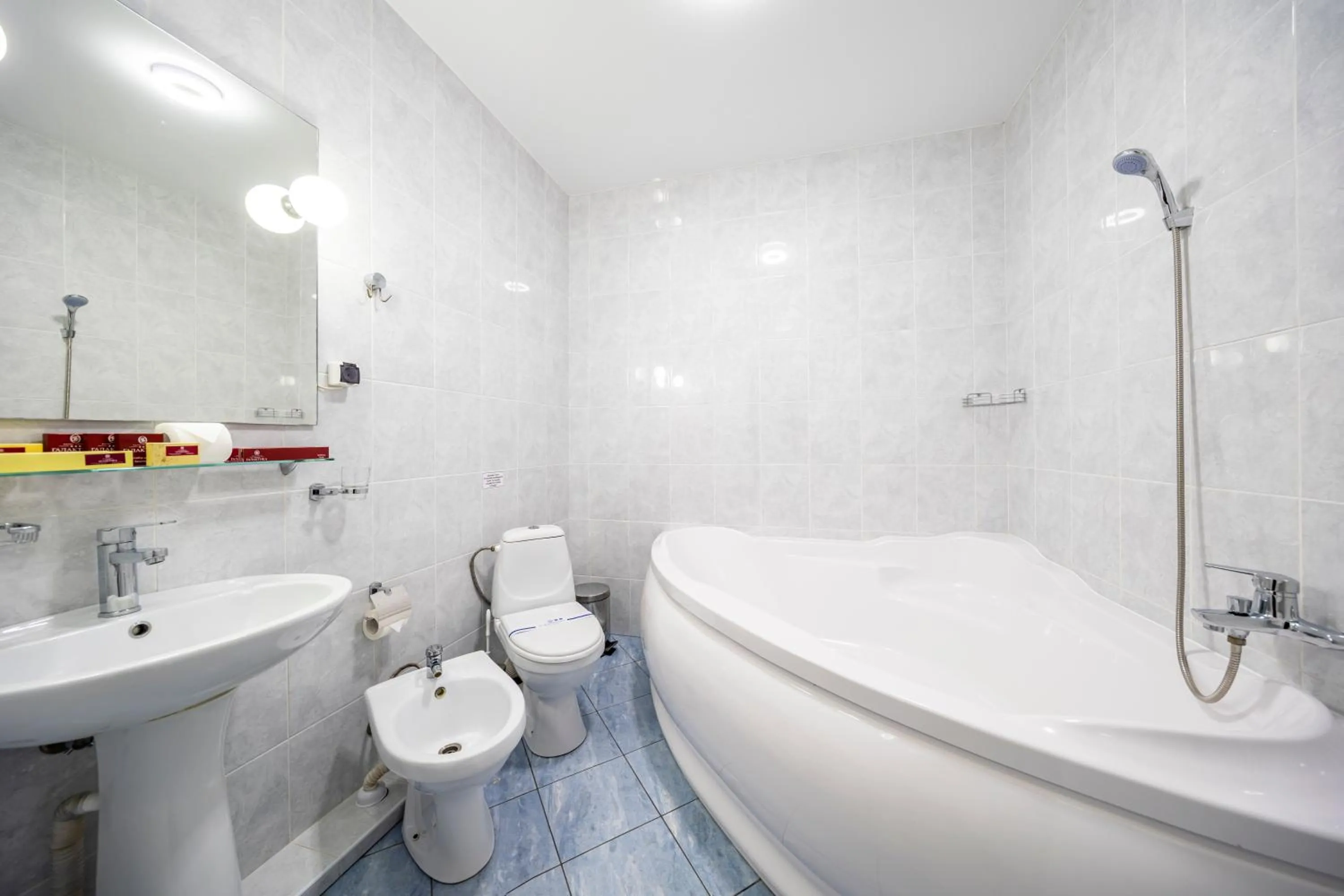 Bathroom in Hotel Galaktika