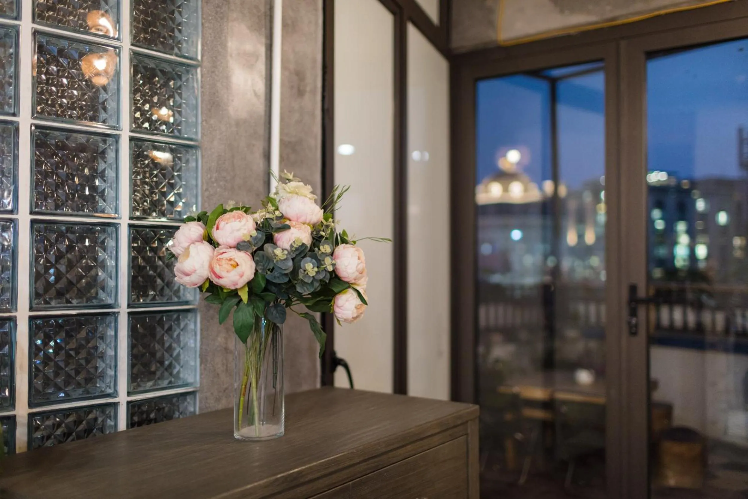 Decorative detail in SaziHome Le Thanh Tong Hanoi