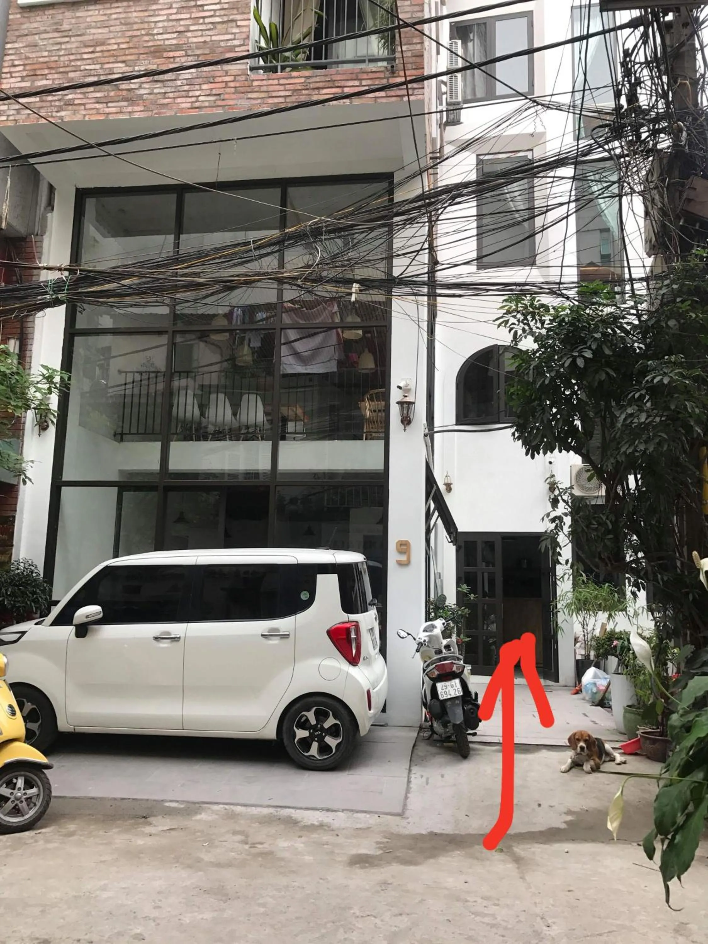 Property building in SaziHome Le Thanh Tong Hanoi