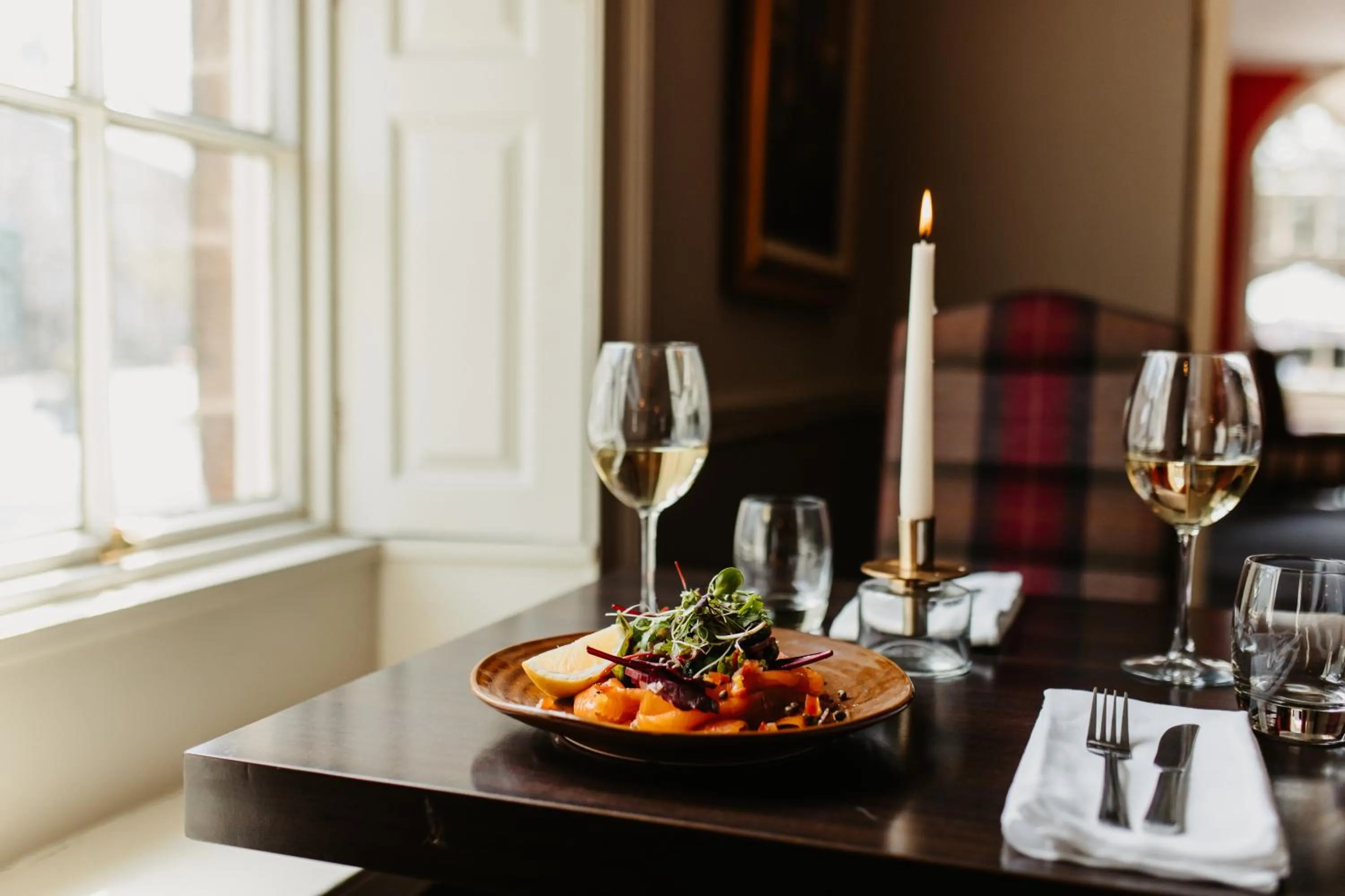 Food and drinks in The Boar's Head